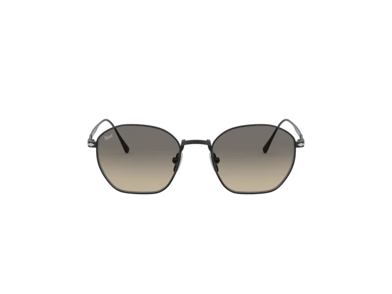 Persol PO5004ST 800432 Occhiali da sole Titanio Nero Grigio Geometrica Normale Sfumato - immagine 2