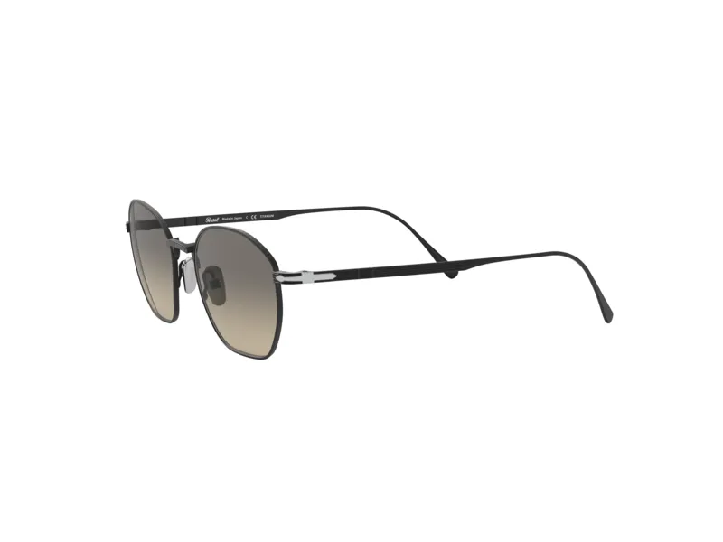 Persol PO5004ST 800432 Occhiali da sole Titanio Nero Grigio Geometrica Normale Sfumato - immagine 3