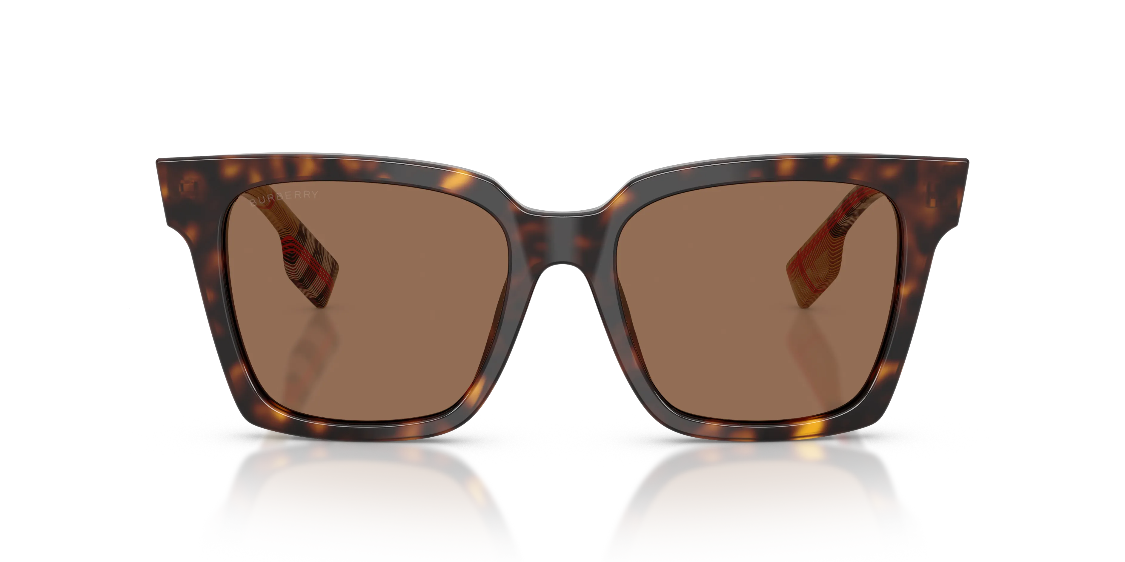 Burberry BE4335 MAPLE 390373 Occhiali da sole Acetato Marrone Marrone Squadrata Normale - immagine 3
