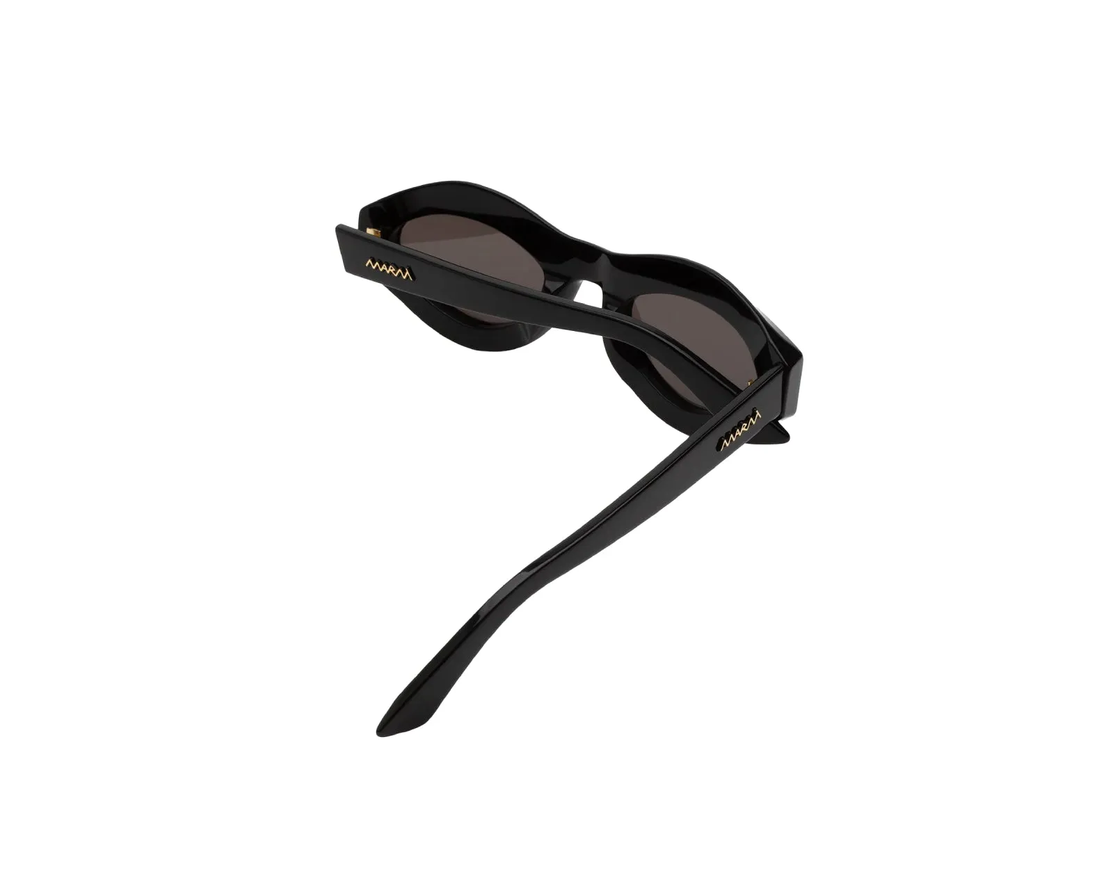 Marni 9OP Zytherin Black Occhiali da sole Acetato Nero Nero Geometrica - immagine 3