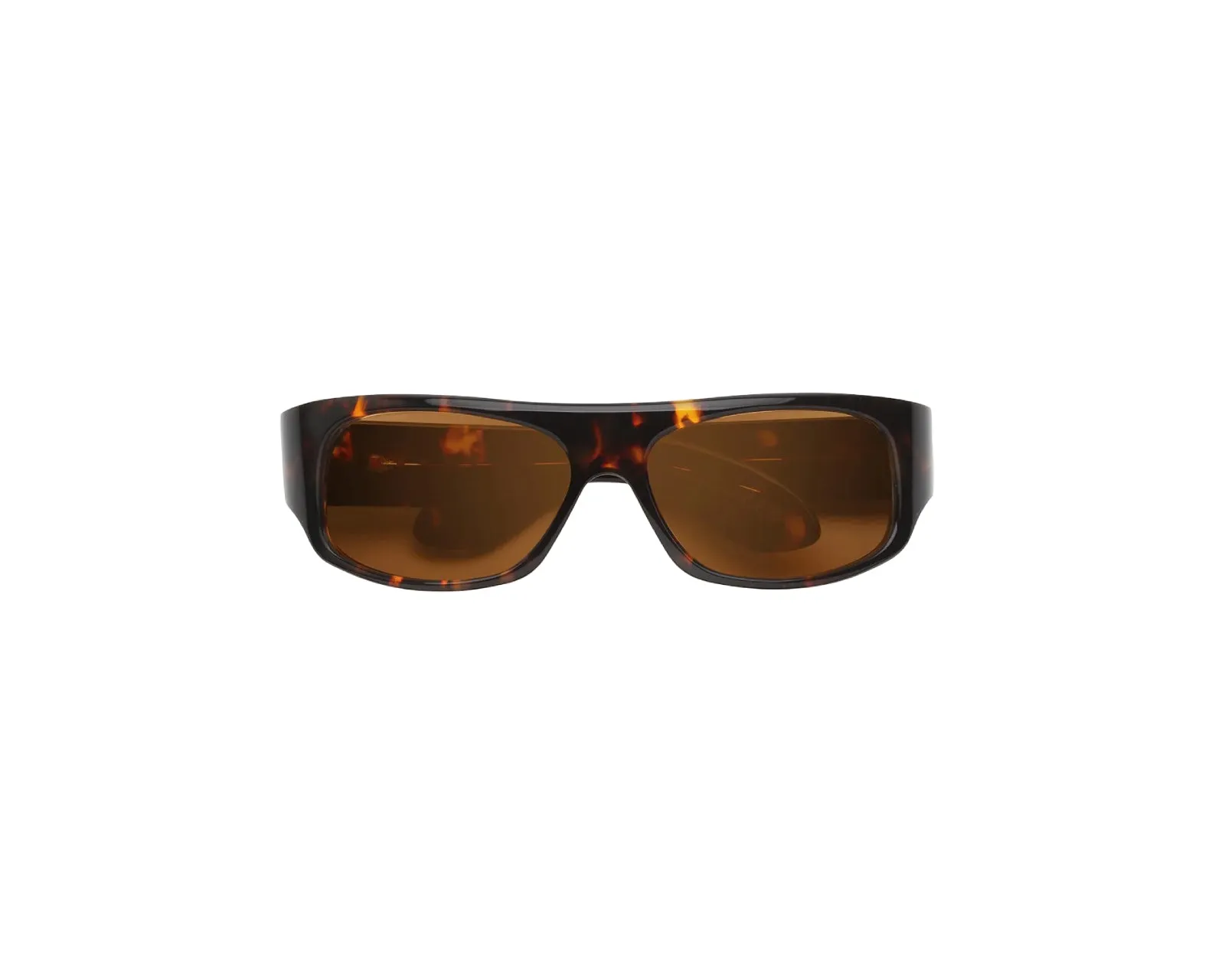 Marni D28 Uailus Burnt Havana Occhiali da sole Acetato Havana Marrone Avvolgente - immagine 2