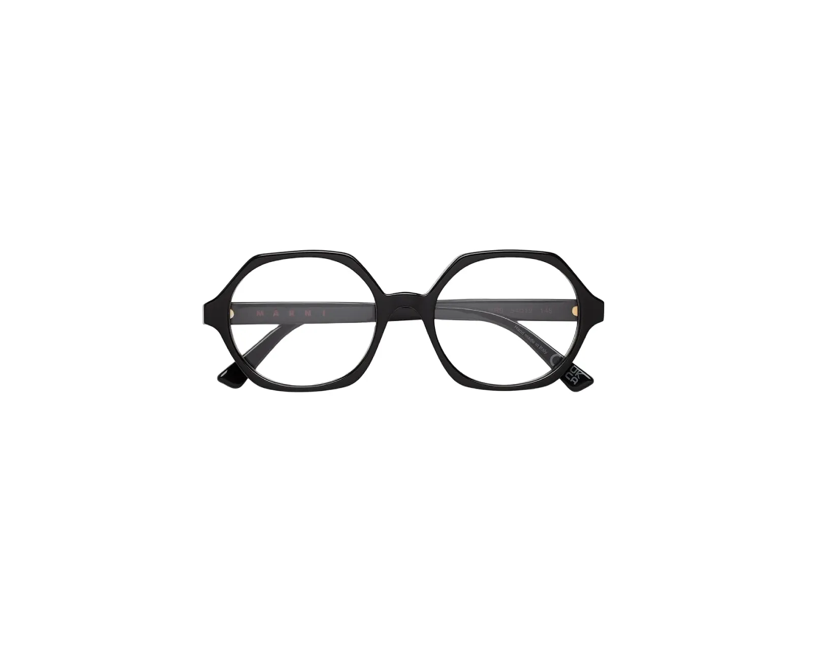 Marni MR9 Nabaro Black Montature da vista Acetato Nero Geometrica - immagine 2