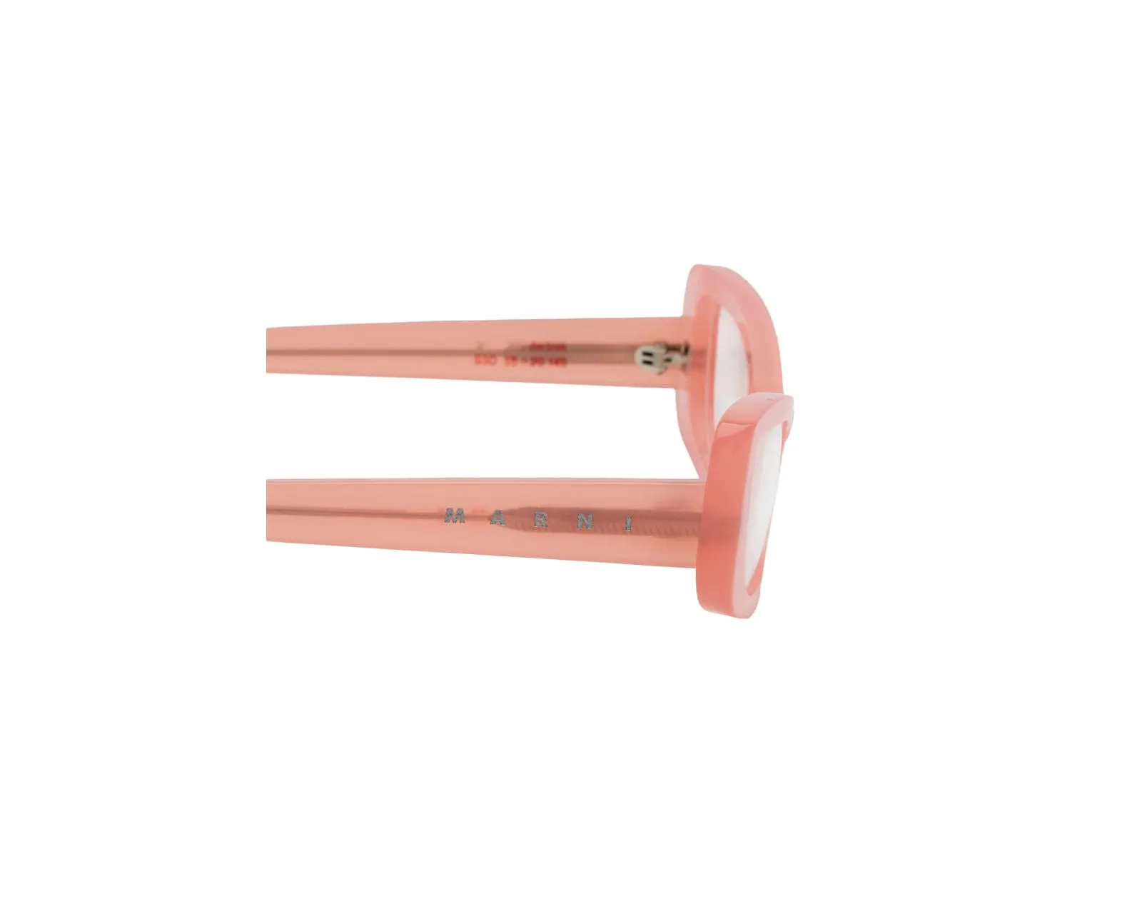 Marni S3D Jarbek Pink Montature da vista Acetato Rosa Squadrata - immagine 3