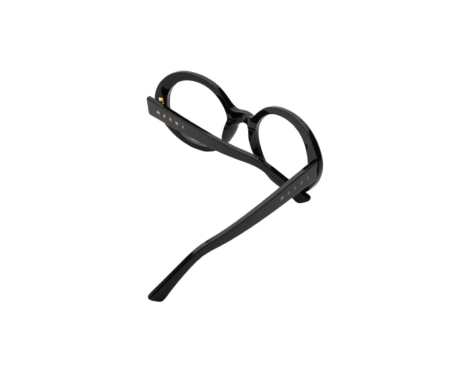 Marni MAO Eobilo Black Occhiali da sole Acetato Nero Rotonda - immagine 3