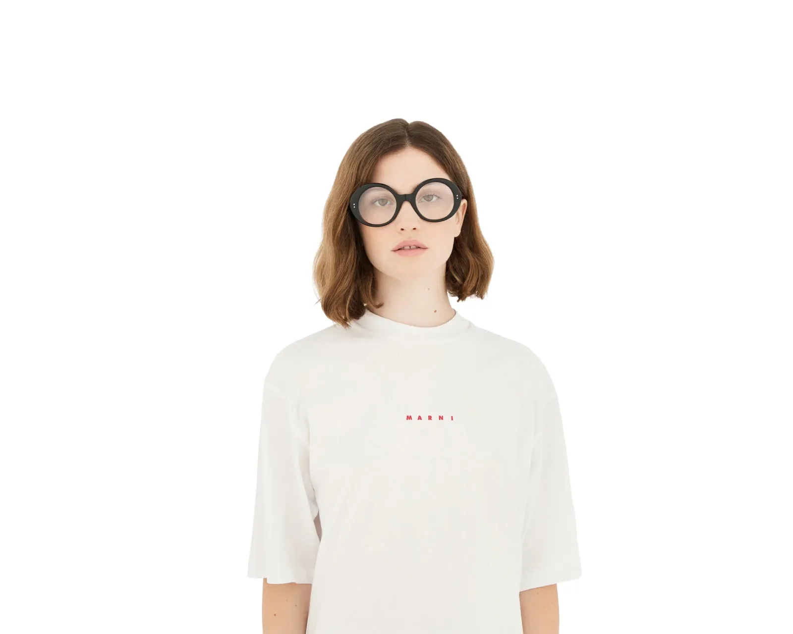 Marni MAO Eobilo Black Occhiali da sole Acetato Nero Rotonda - immagine 4