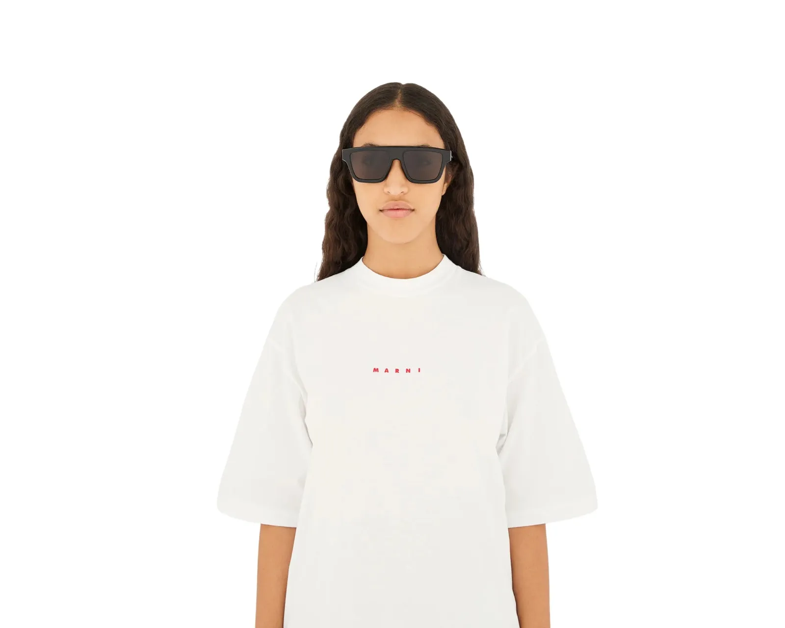 Marni 6VA Nistakari Black Occhiali da sole Acetato Nero Nero Squadrata - immagine 4
