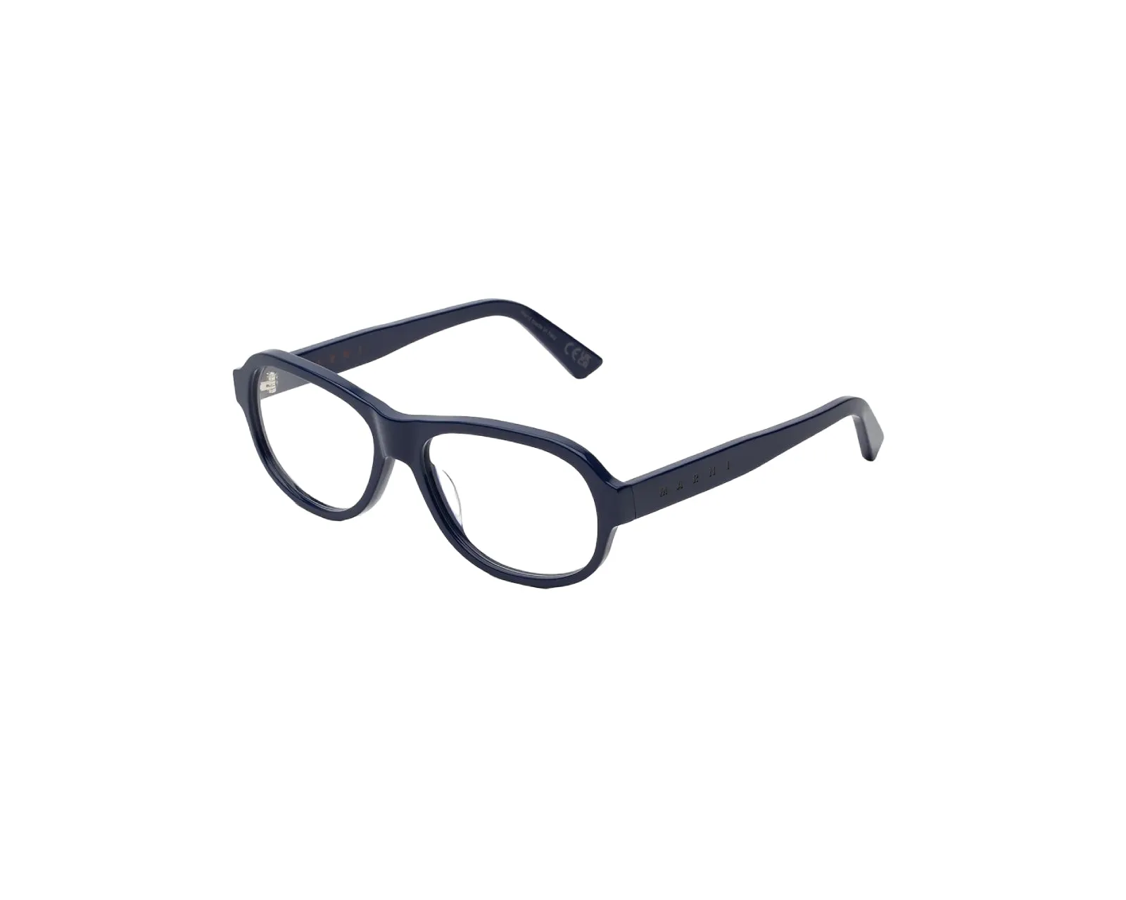 Marni VDQ Azotl Deep Blue Montature da vista Acetato Blu Geometrica - immagine 1
