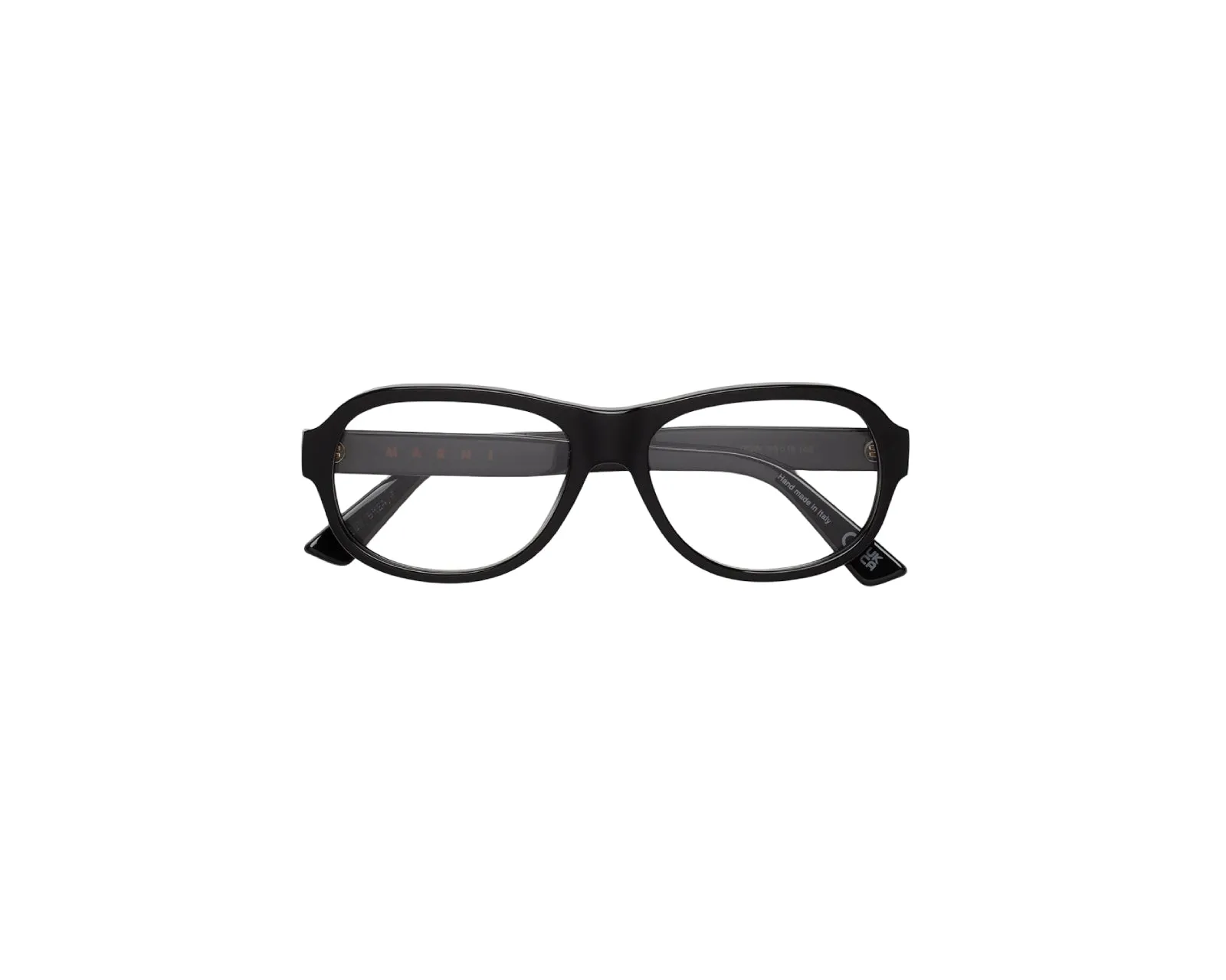 Marni 0QW Azotl Black Montature da vista Acetato Nero Geometrica - immagine 2
