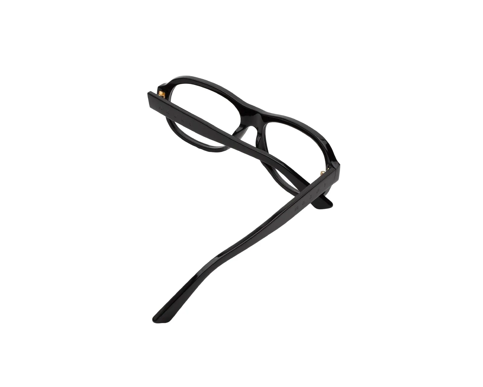 Marni 0QW Azotl Black Montature da vista Acetato Nero Geometrica - immagine 3