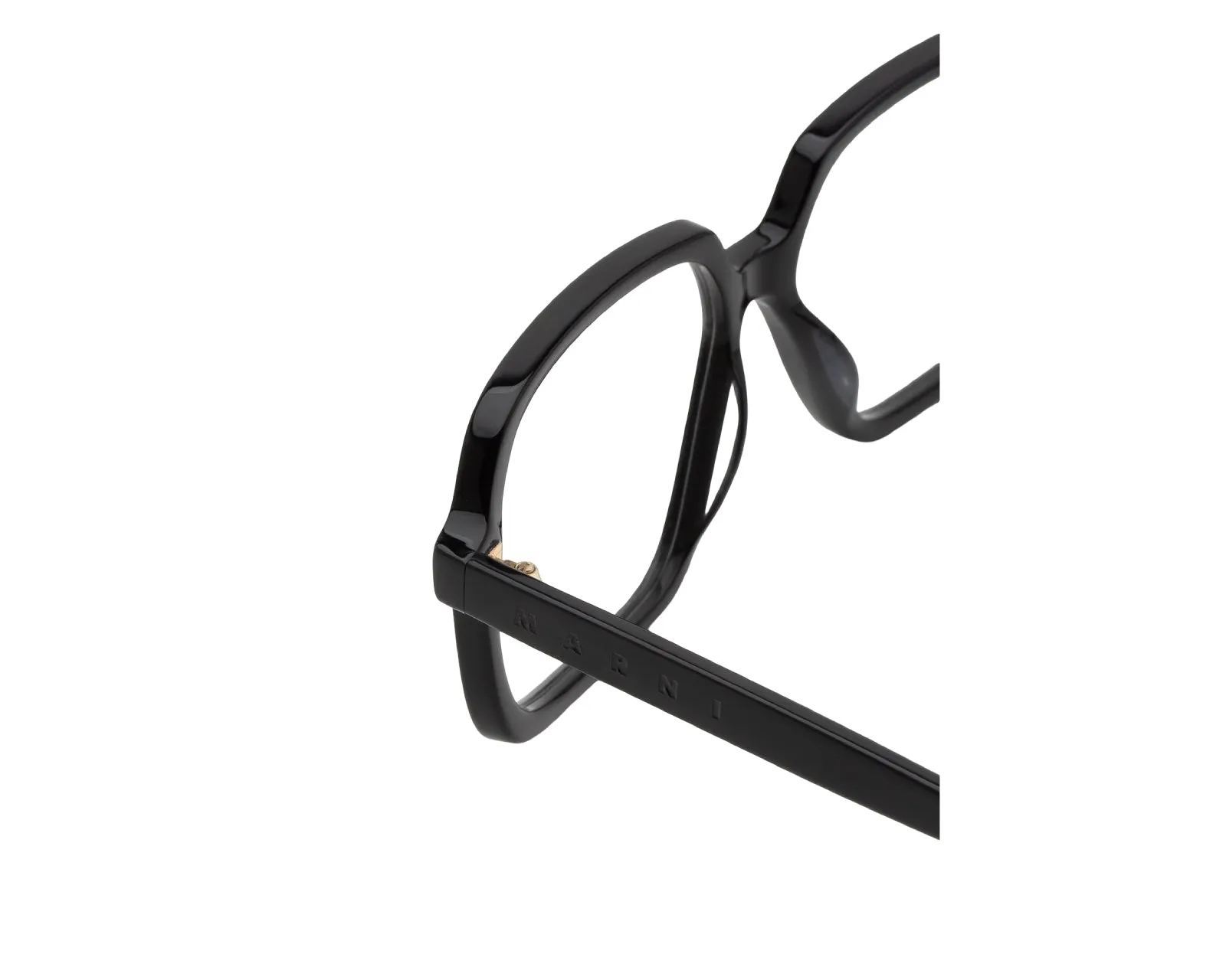 Marni 4PU Arixo Black Montature da vista Acetato Nero Squadrata - immagine 3