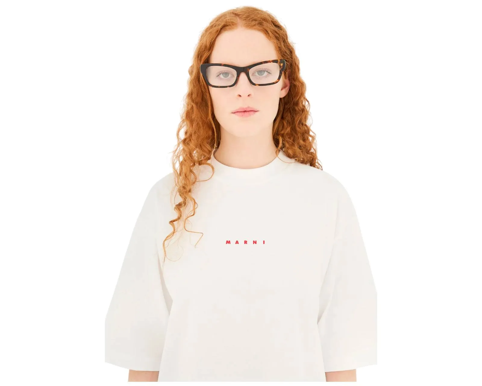 Marni BZL Akelu Burnt Havana Montature da vista Acetato Havana Squadrata - immagine 4