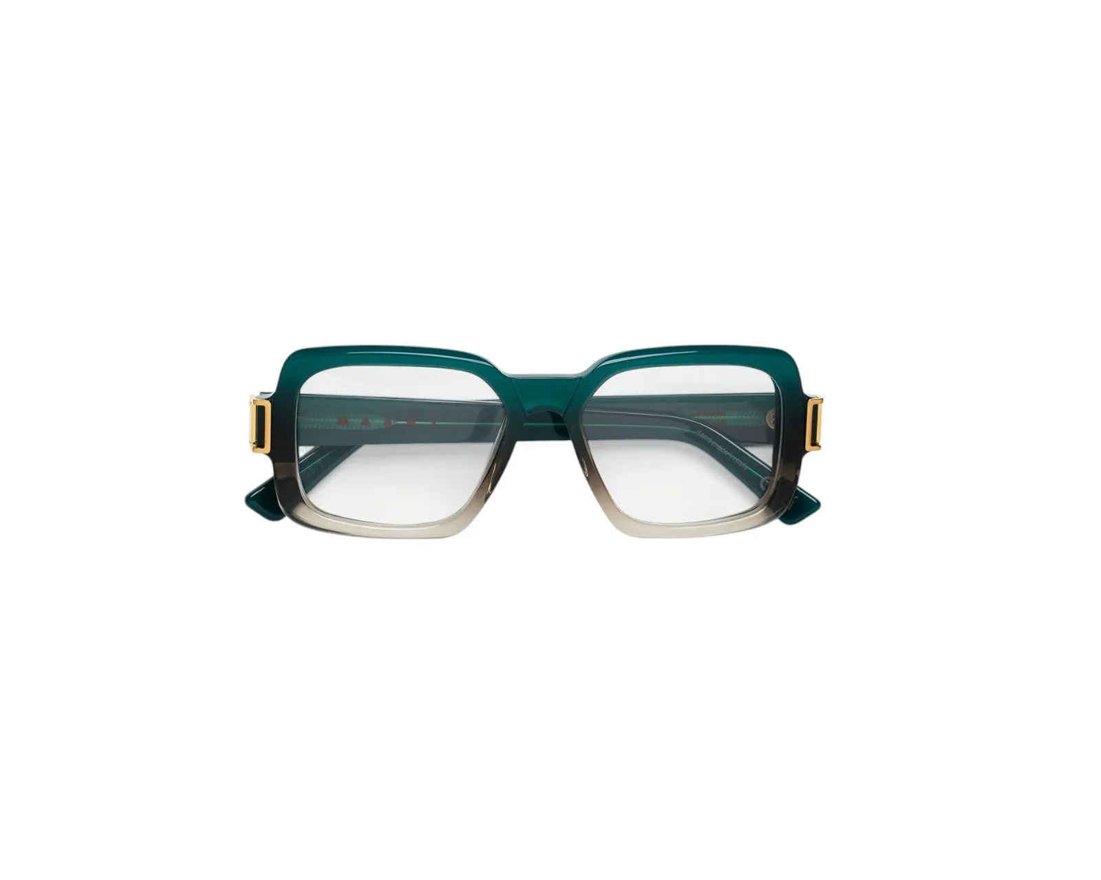 Marni 2SC Zamalek Optical Green Fade Montature da vista Acetato Verde Squadrata - immagine 2