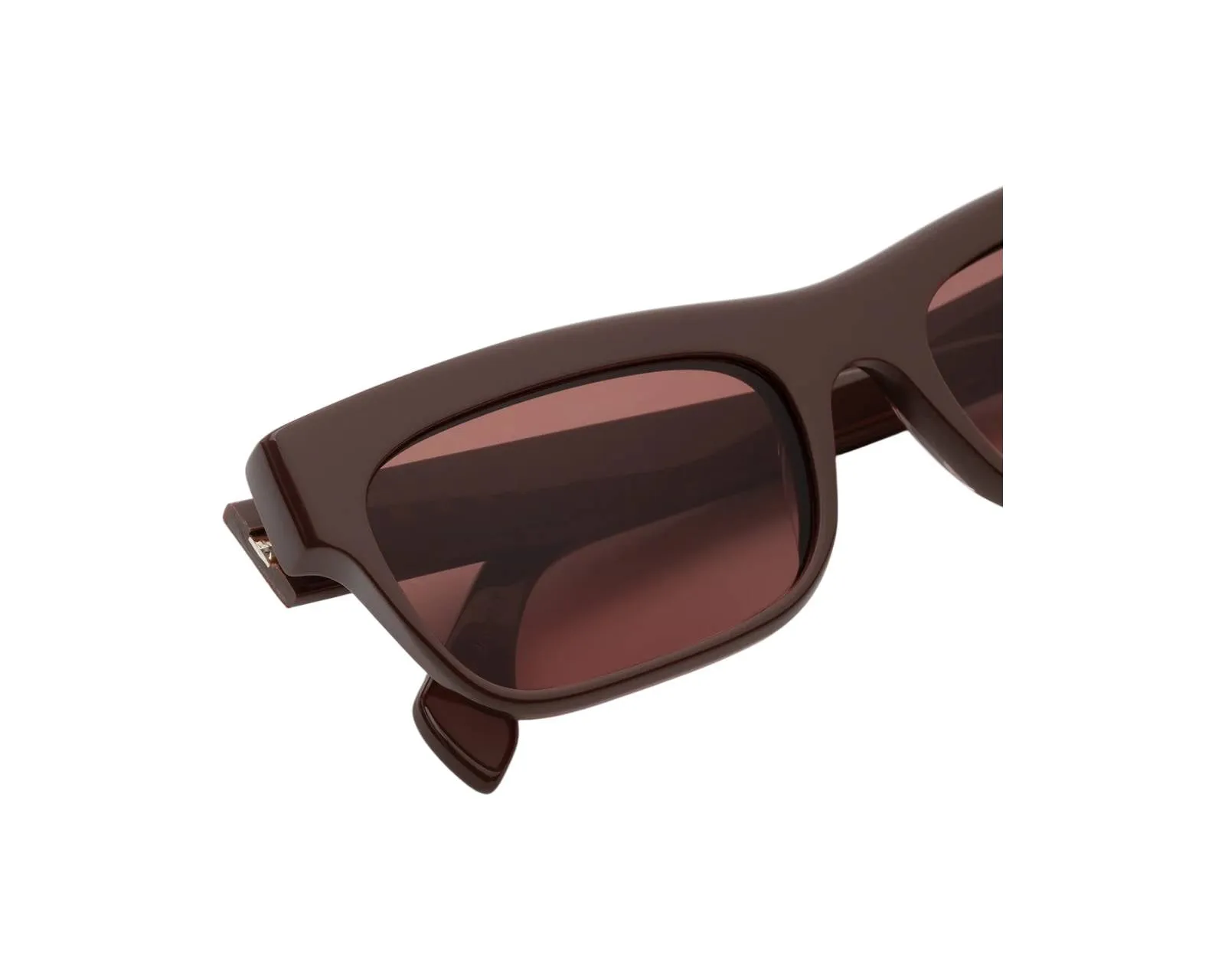 Marni EIP Angdoa Brown Occhiali da sole Acetato Marrone Bordeaux Squadrata - immagine 3