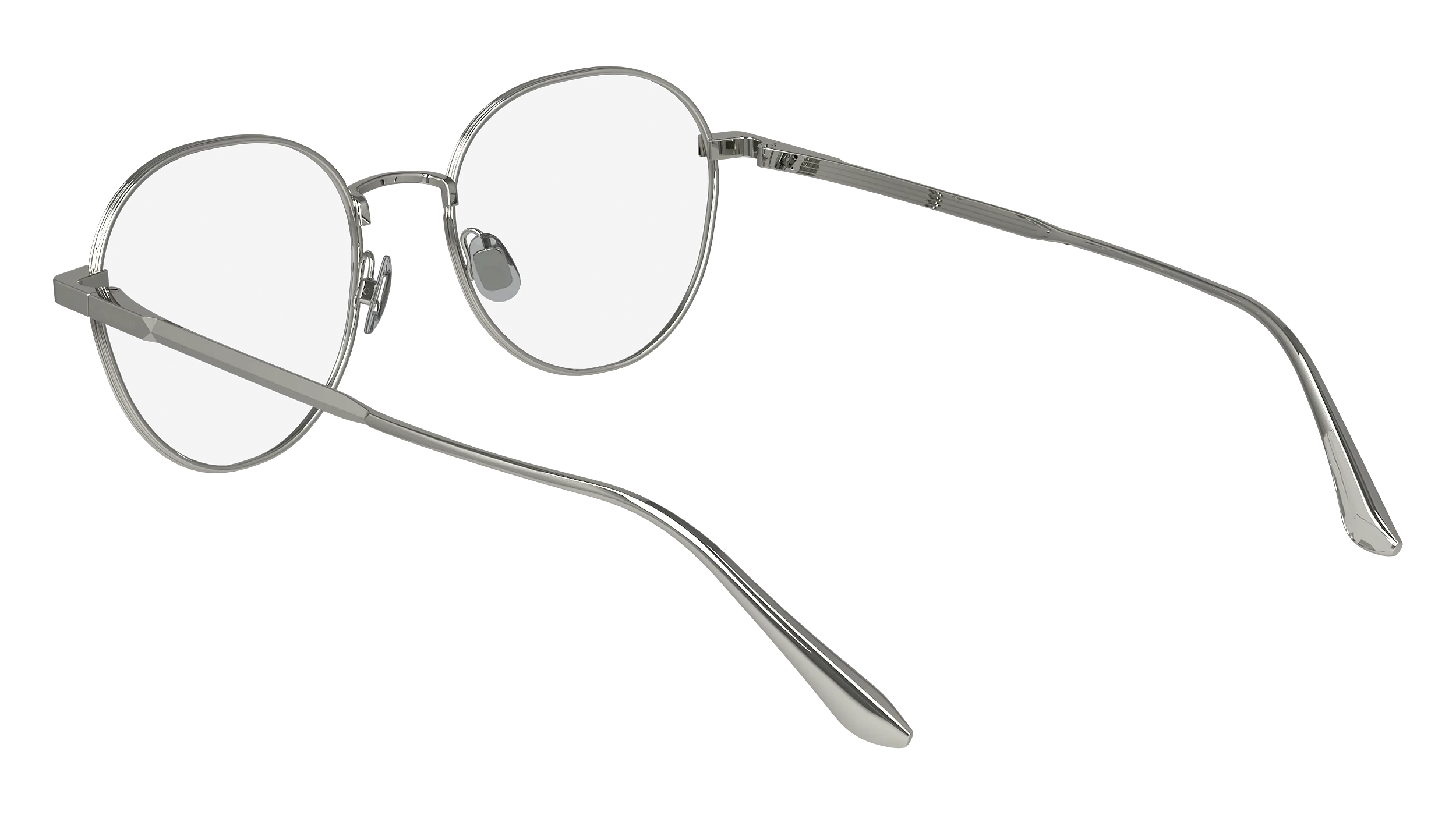Calvin Klein CK24101N 045 Montature da vista Metallo Argento Geometrica Normale - immagine 4