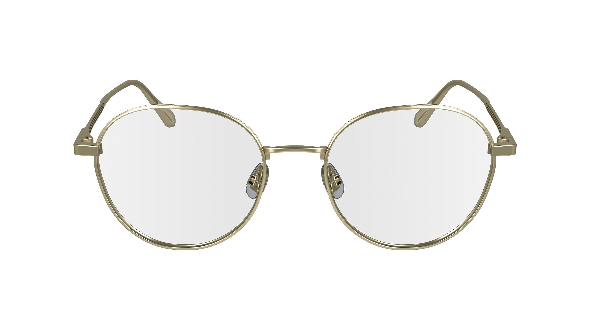 Calvin Klein CK24101N 720 Montature da vista Metallo Oro Geometrica Normale - immagine 2