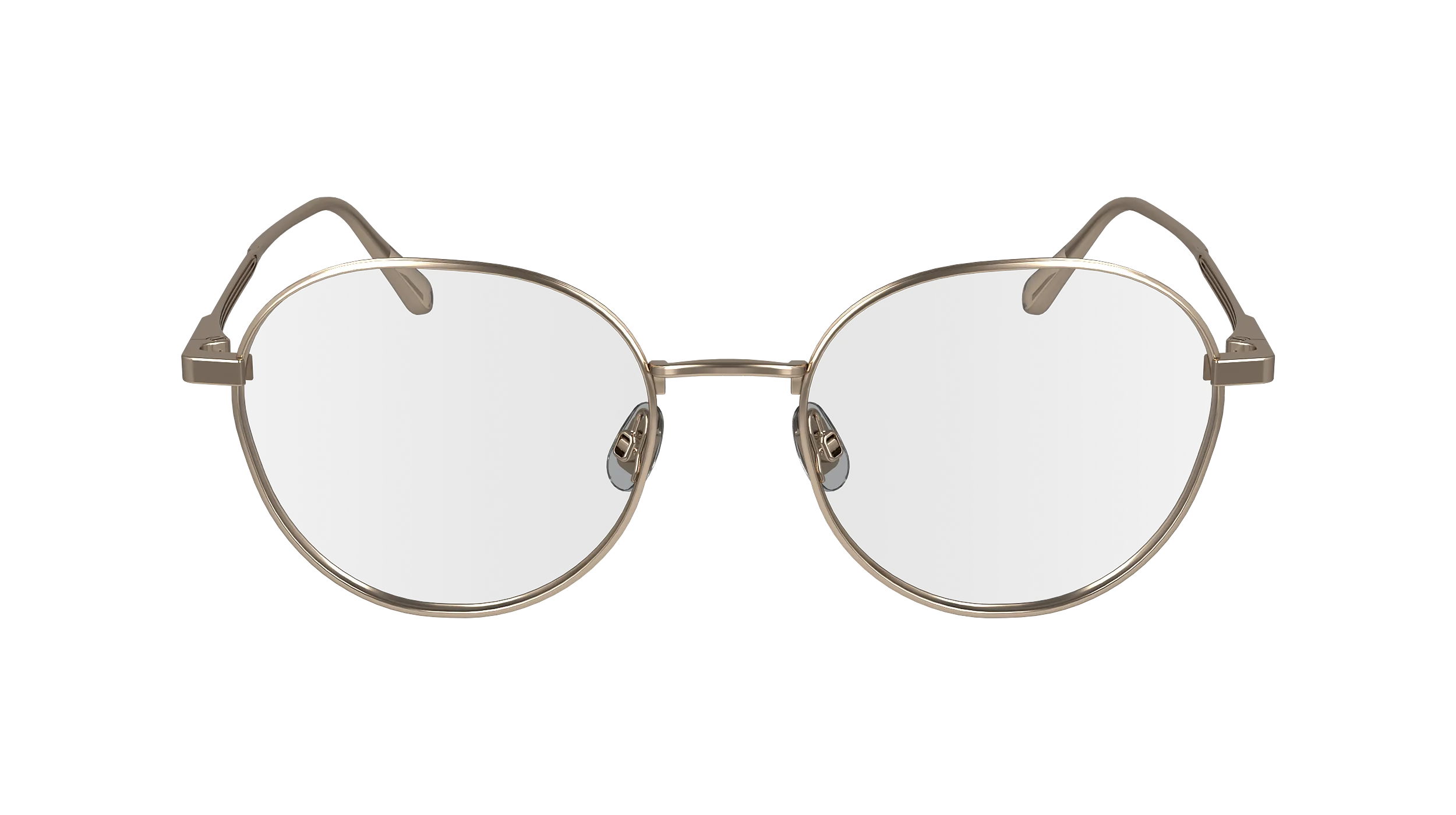 Calvin Klein CK24101N 770 Montature da vista Metallo Oro Geometrica Normale - immagine 2