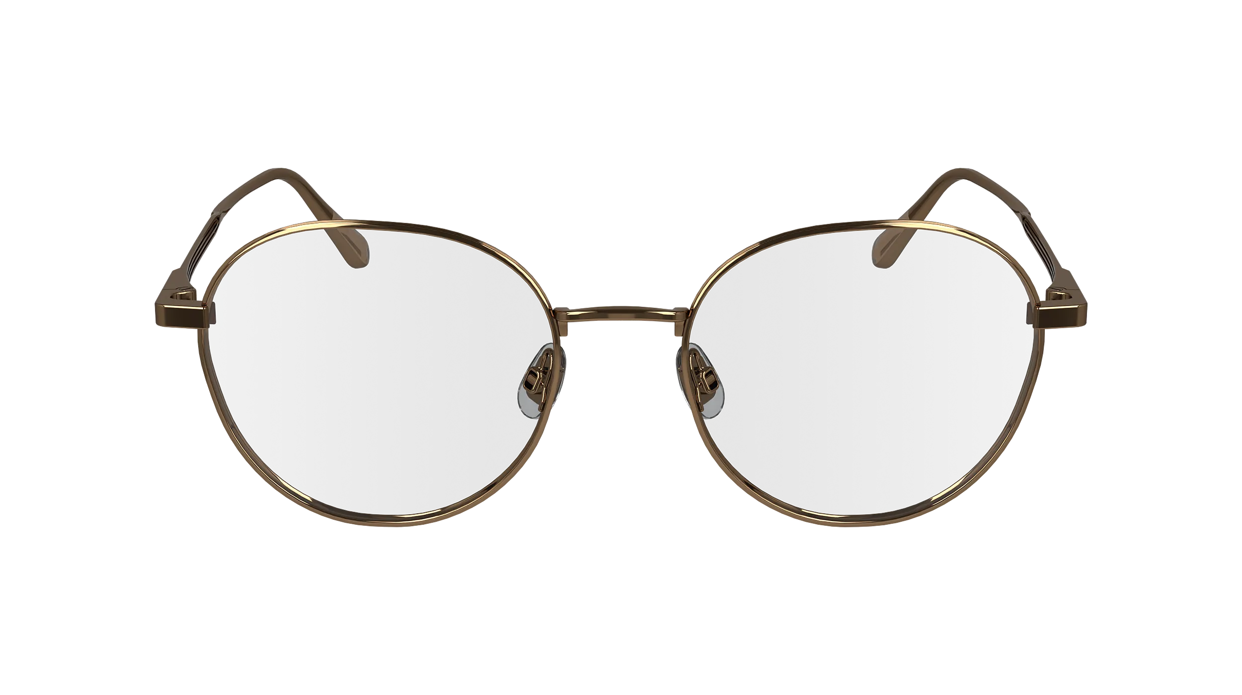 Calvin Klein CK24101N 771 Montature da vista Metallo Oro Geometrica Normale - immagine 2