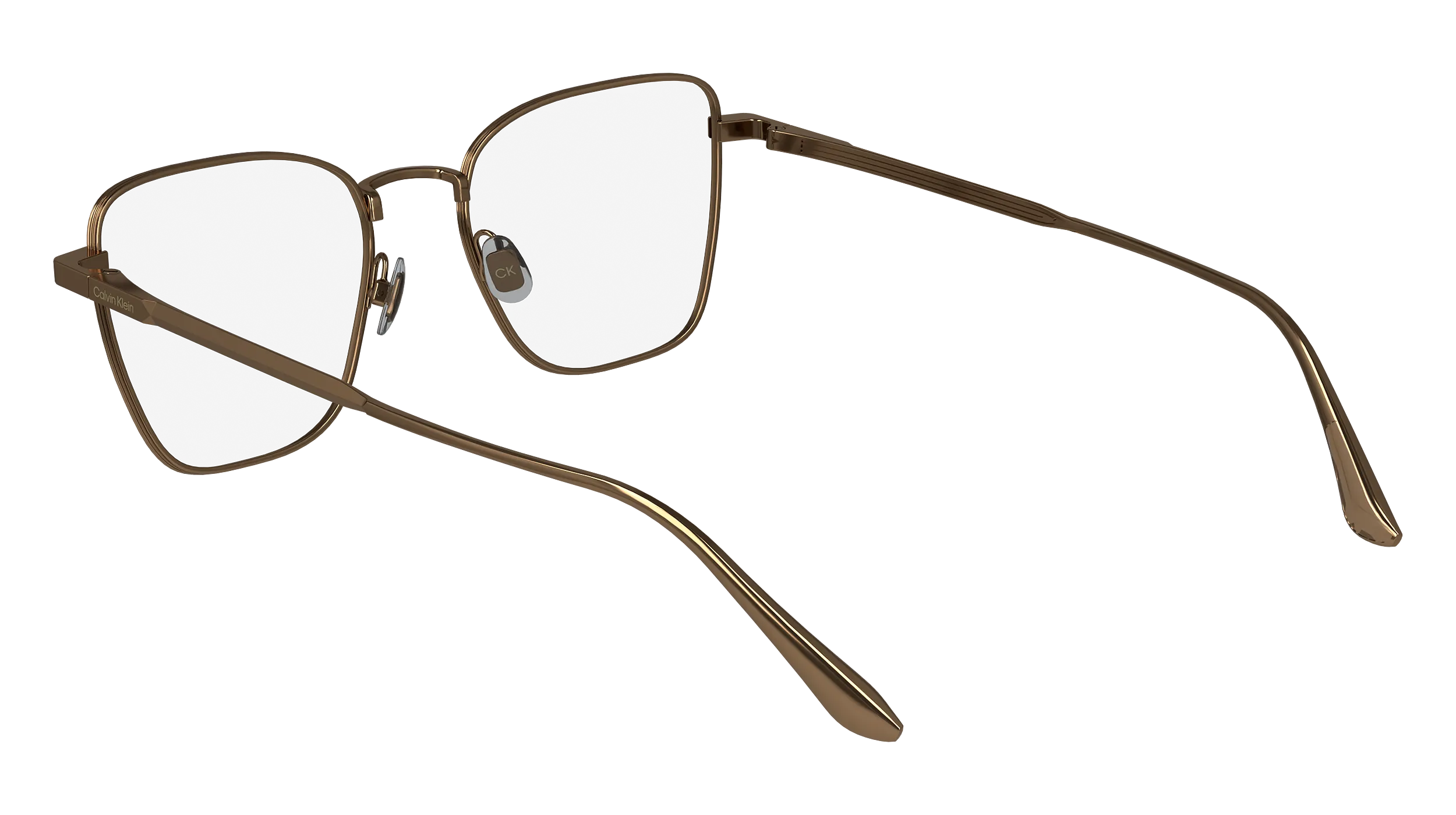 Calvin Klein CK24102N 771 Montature da vista Metallo Oro Squadrata Normale - immagine 4