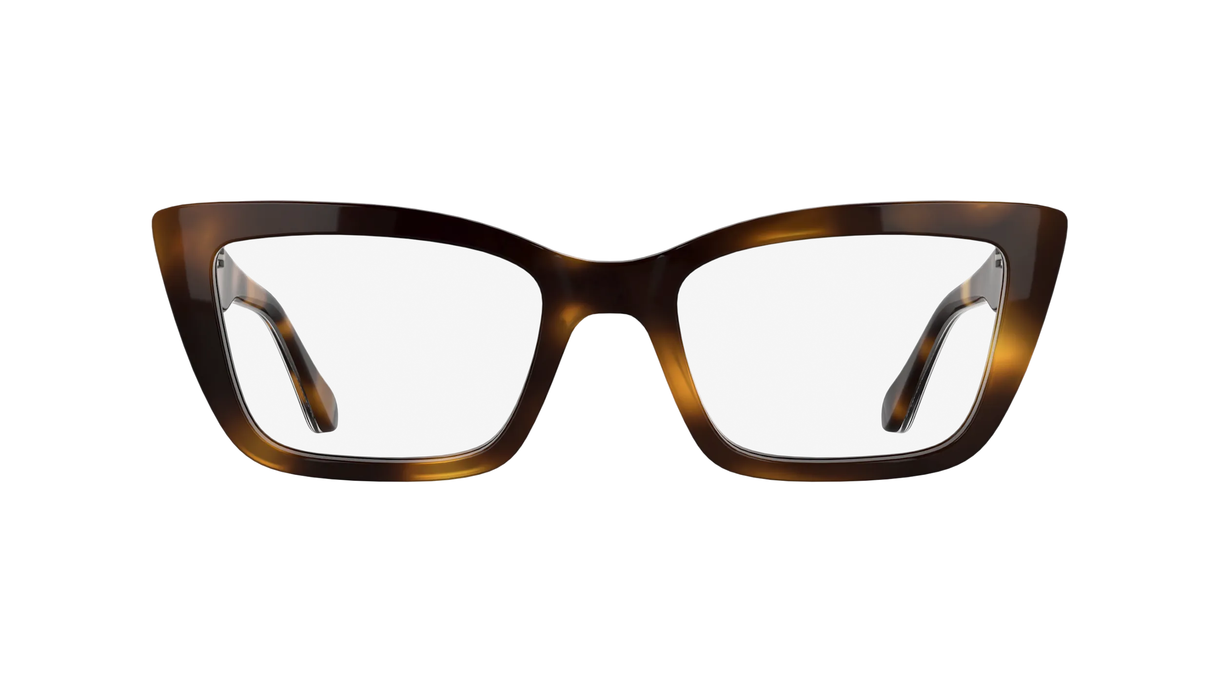 Calvin Klein CK25549 240 Montature da vista Acetato Havana Cat Eye Normale - immagine 2