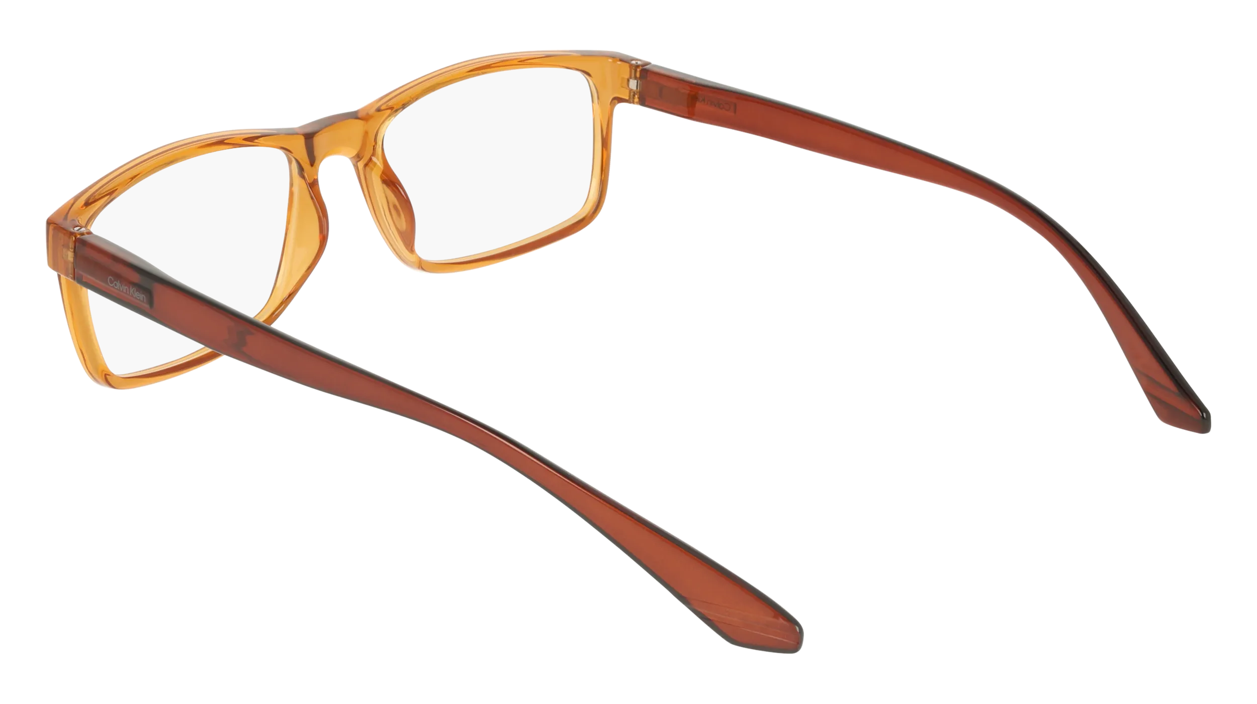 Calvin Klein CK19569N 201 Montature da vista Bio-iniettato Marrone Squadrata Normale - immagine 4