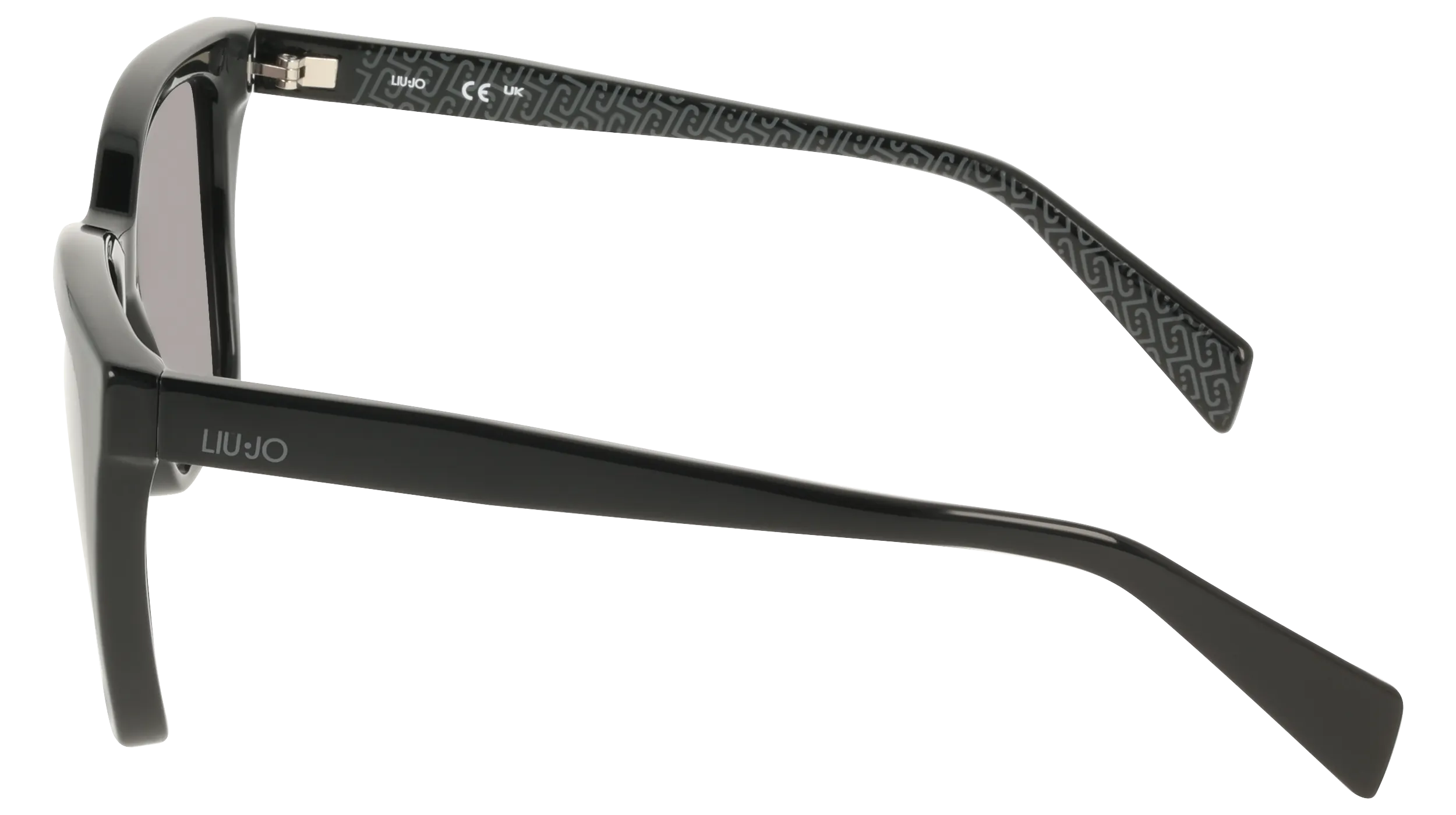 Liu Jo LJ818S 001 Occhiali da sole Bio-iniettato Nero Squadrata Normale - immagine 3