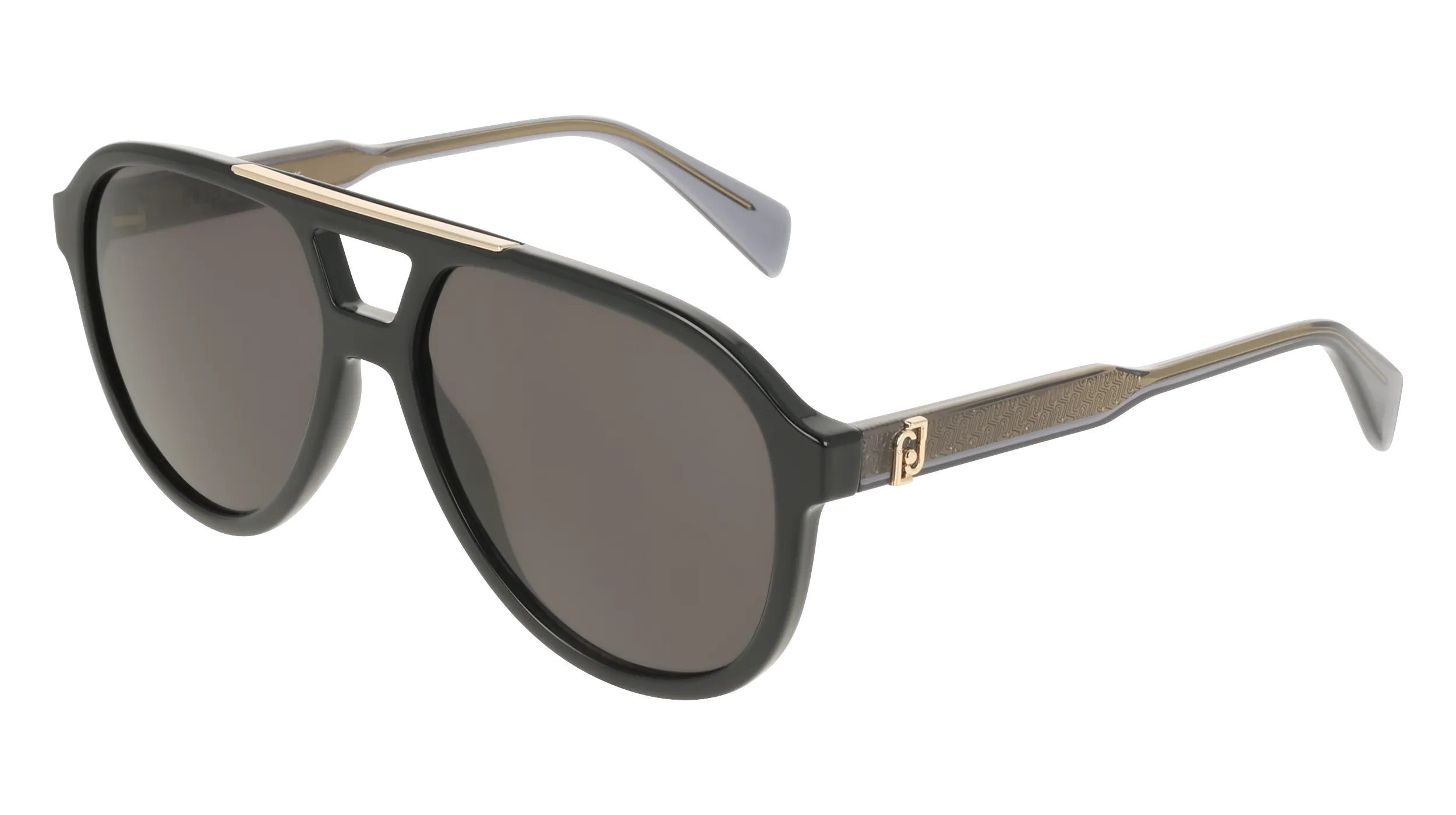 Liu Jo LJ821S 001 Occhiali da sole Bio-iniettato Nero Grigio Pilot Normale - immagine 1