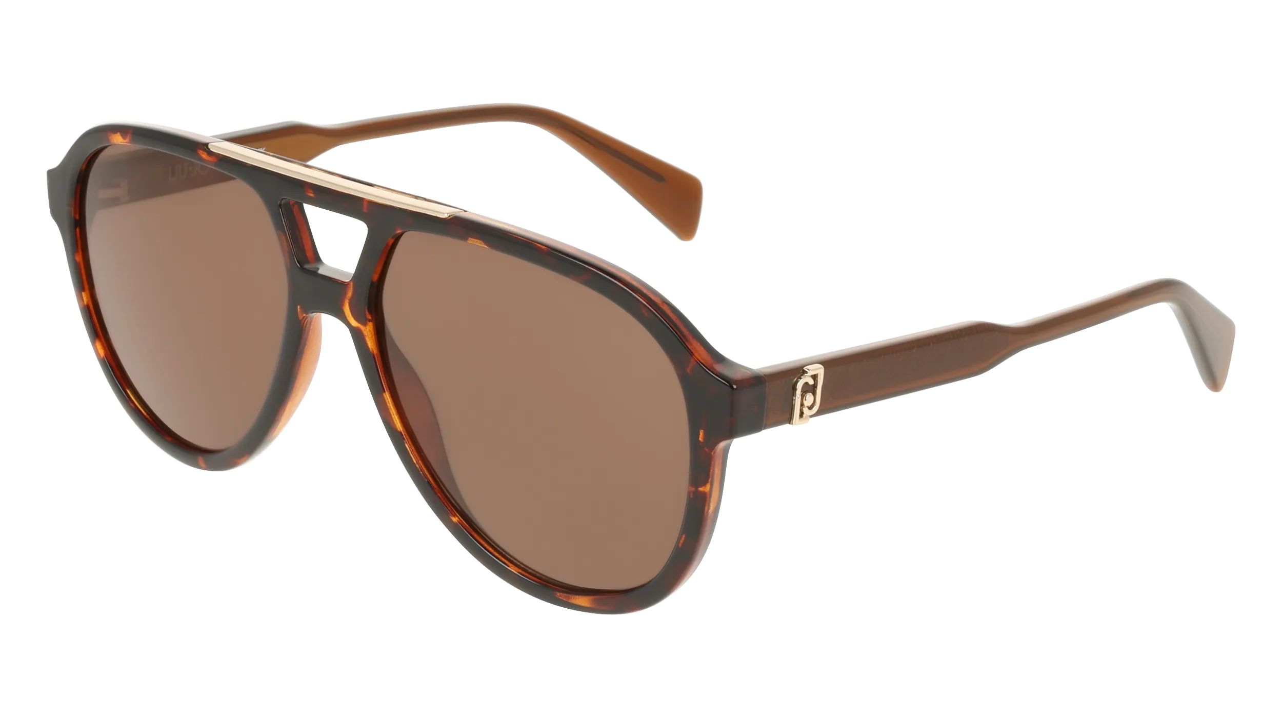 Liu Jo LJ821S 242 Occhiali da sole Bio-iniettato Havana Marrone Pilot Normale - immagine 1