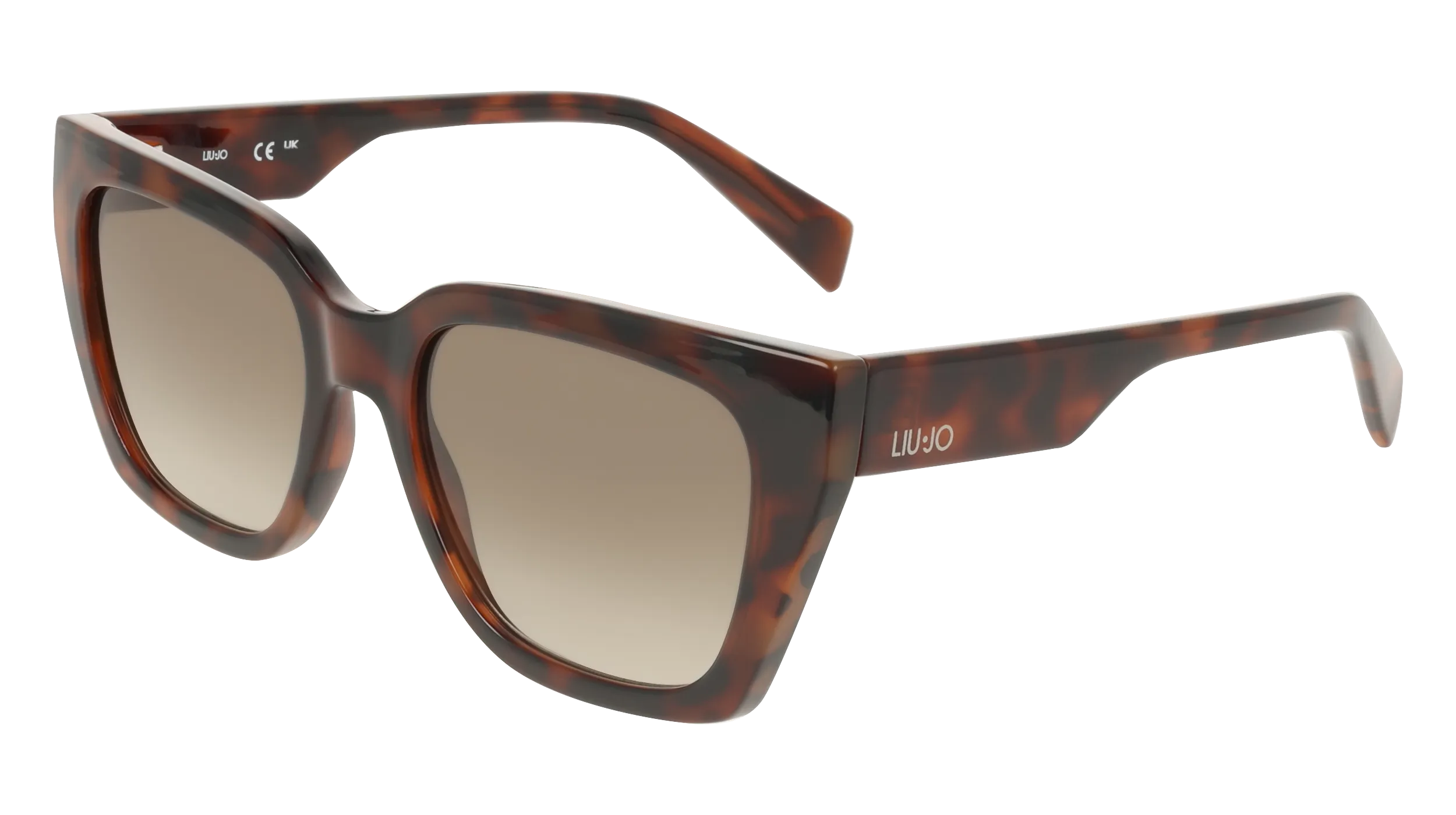 Liu Jo LJ808S 240 Occhiali da sole Bio-iniettato Marrone Squadrata Normale - immagine 1