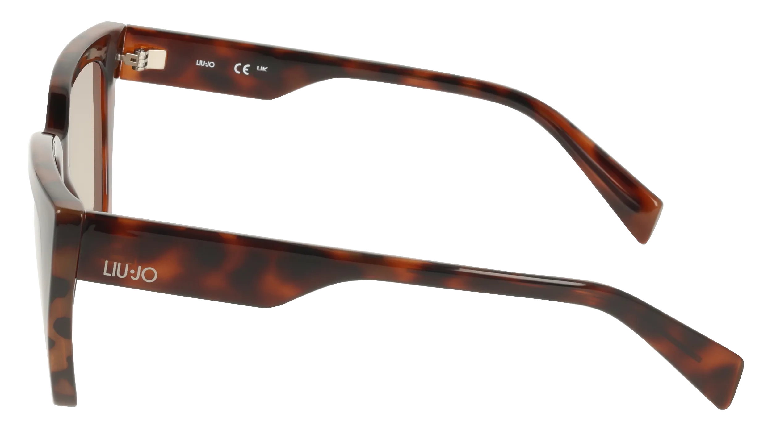 Liu Jo LJ808S 240 Occhiali da sole Bio-iniettato Marrone Squadrata Normale - immagine 3