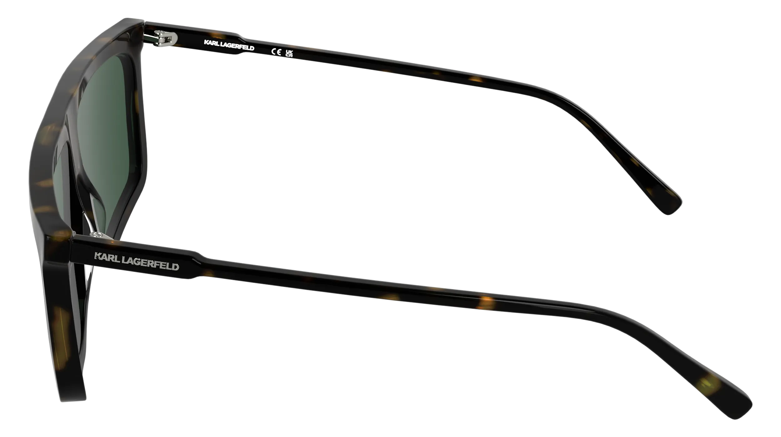 Karl Lagerfeld KL6210S 242 Occhiali da sole Acetato Havana Squadrata Normale - immagine 3