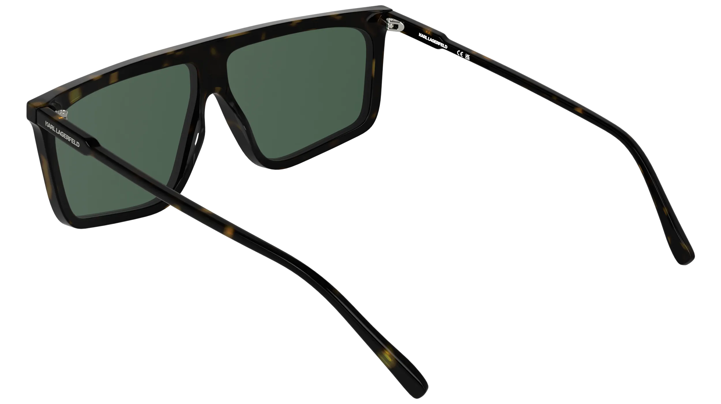 Karl Lagerfeld KL6210S 242 Occhiali da sole Acetato Havana Squadrata Normale - immagine 4