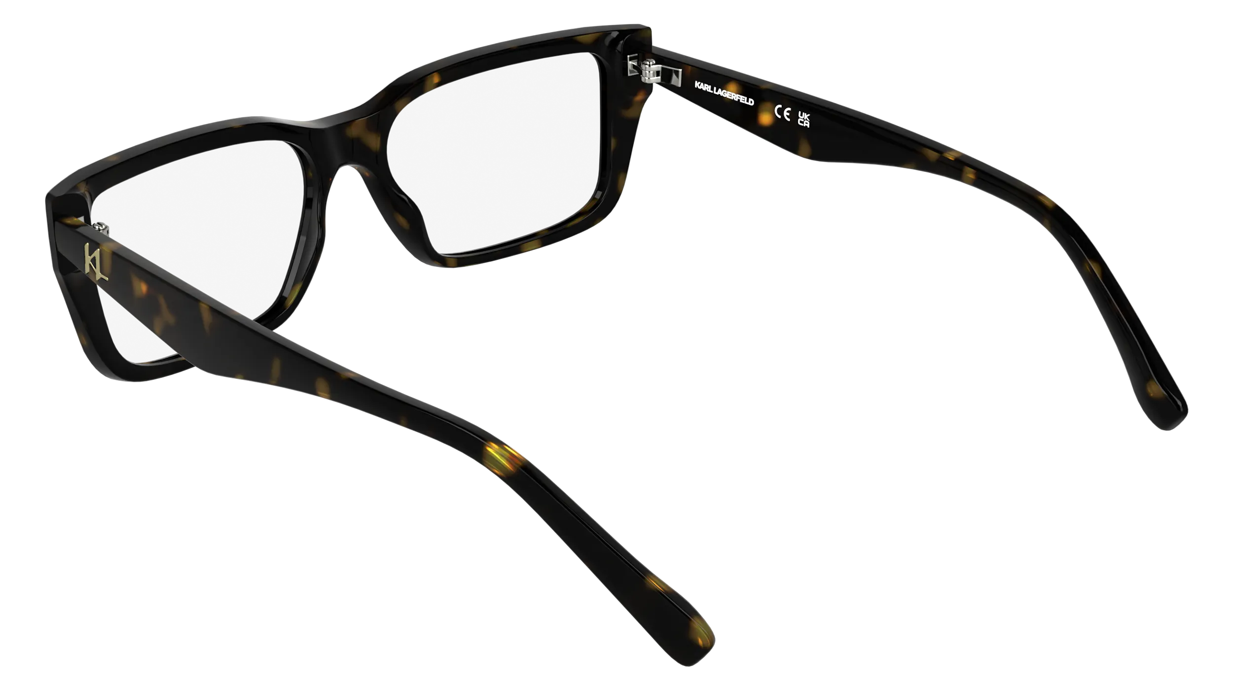Karl Lagerfeld KL6212 242 Montature da vista Bio-iniettato Havana Squadrata Normale - immagine 4