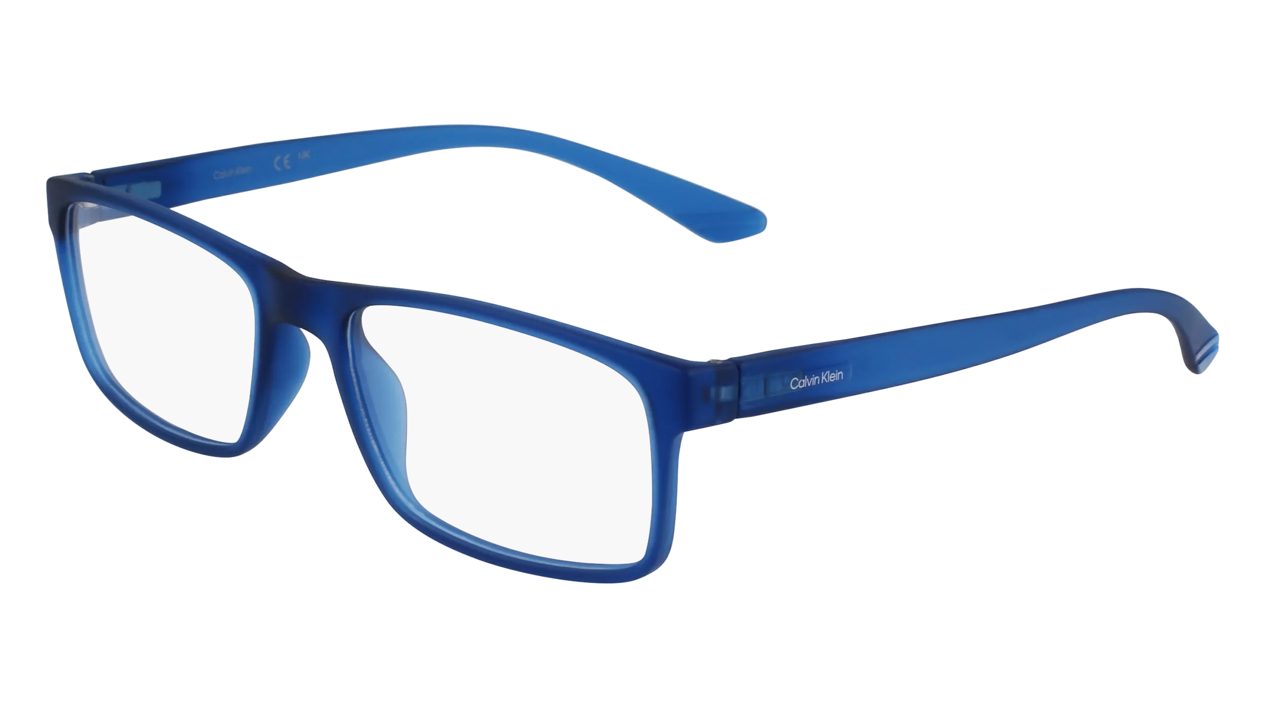 Calvin Klein CK19569N 438 Montature da vista Bio-iniettato Blu Squadrata Normale - immagine 1