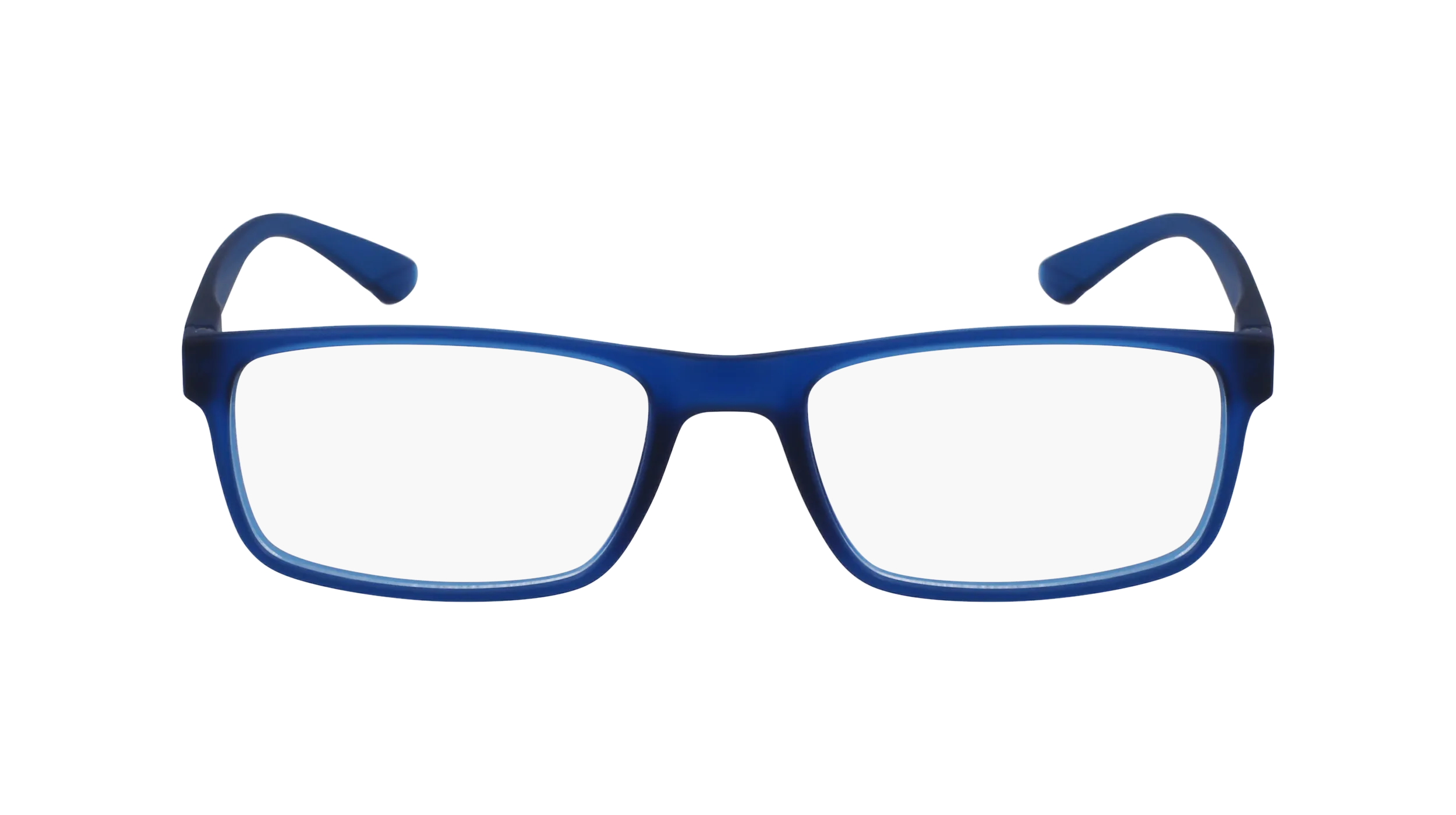 Calvin Klein CK19569N 438 Montature da vista Bio-iniettato Blu Squadrata Normale - immagine 2