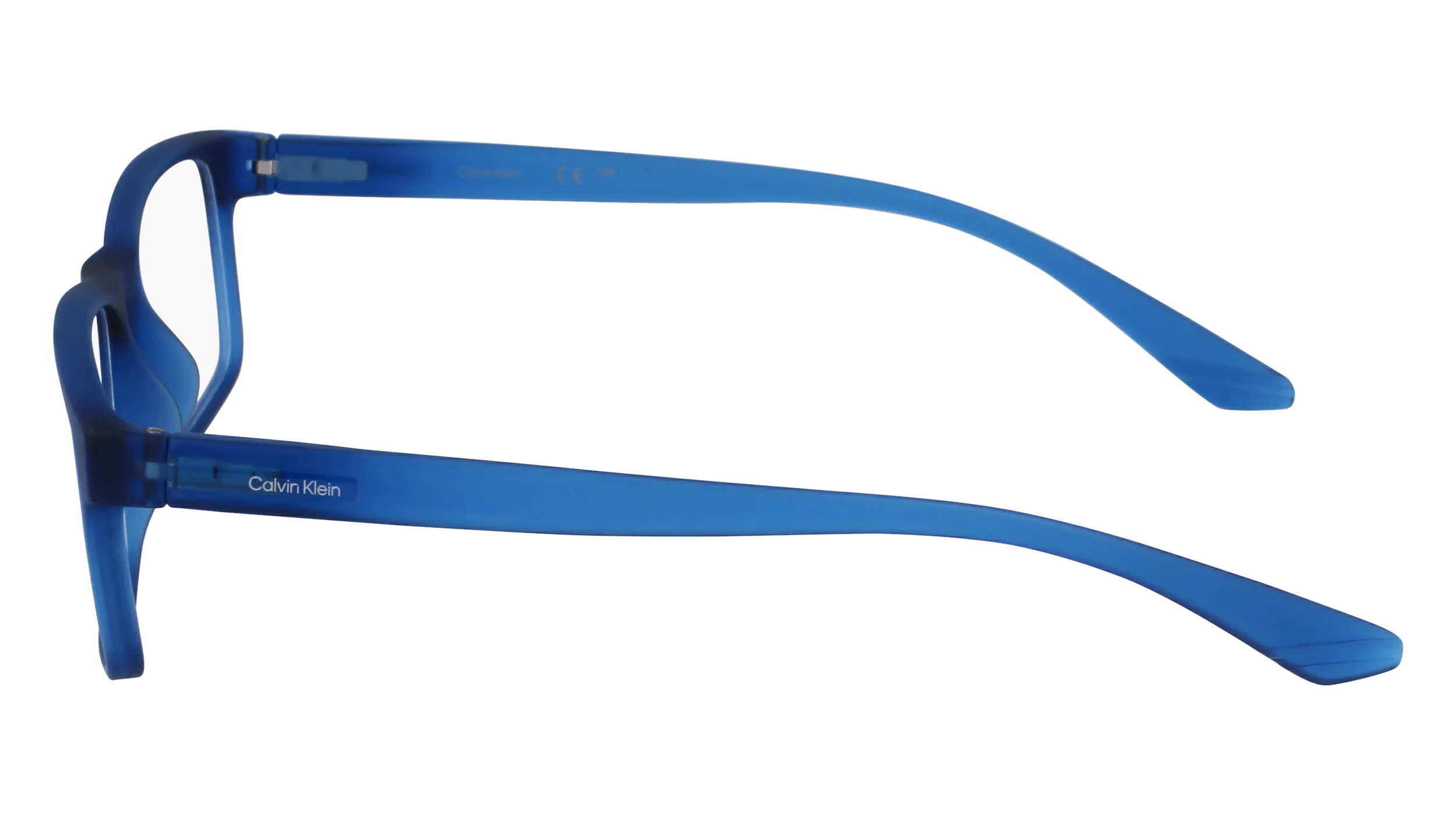 Calvin Klein CK19569N 438 Montature da vista Bio-iniettato Blu Squadrata Normale - immagine 3