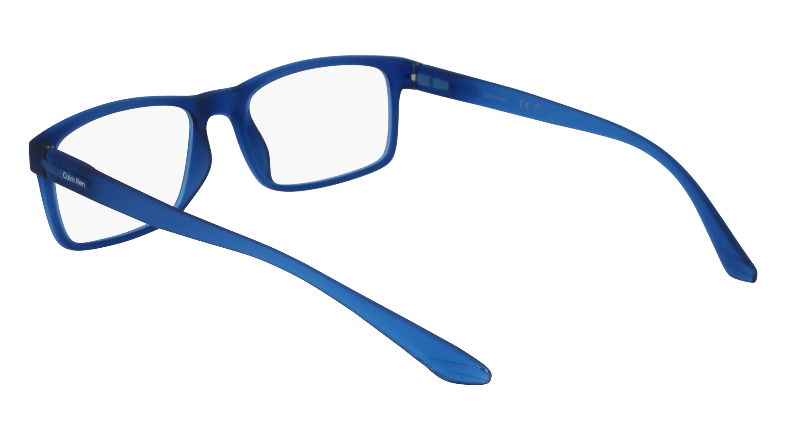 Calvin Klein CK19569N 438 Montature da vista Bio-iniettato Blu Squadrata Normale - immagine 4