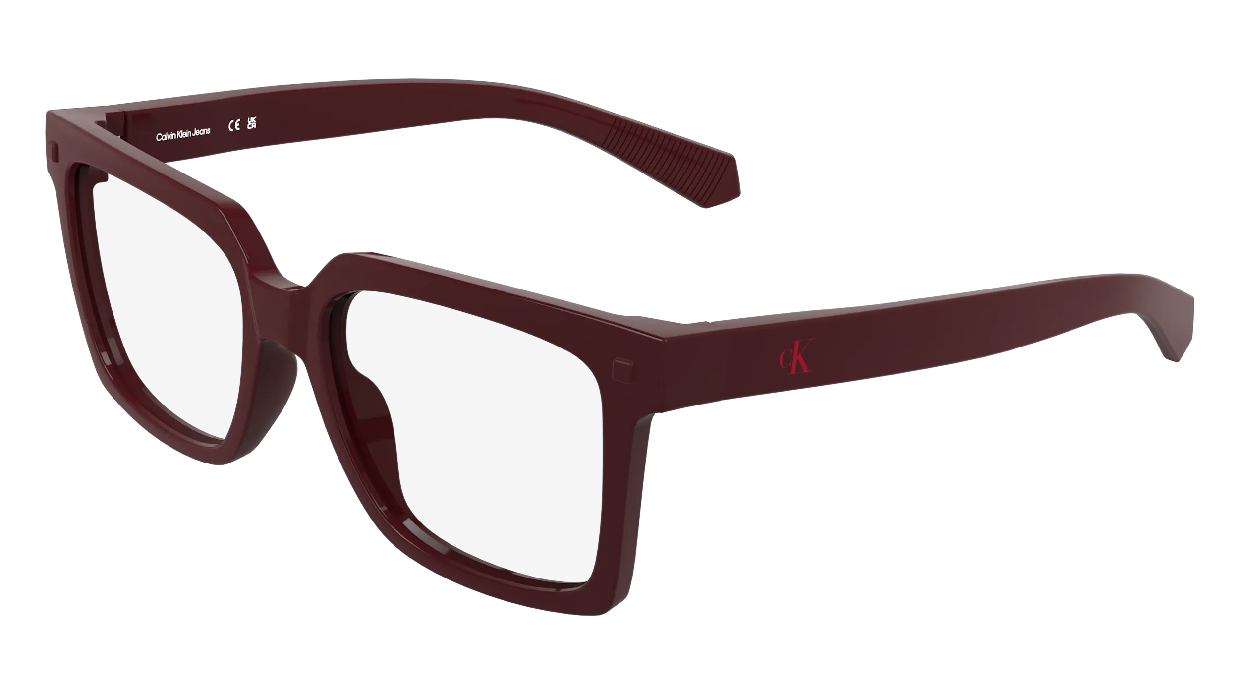 Calvin Klein CKJ25630 605 Montature da vista Bio-iniettato Bordeaux Squadrata Normale - immagine 1