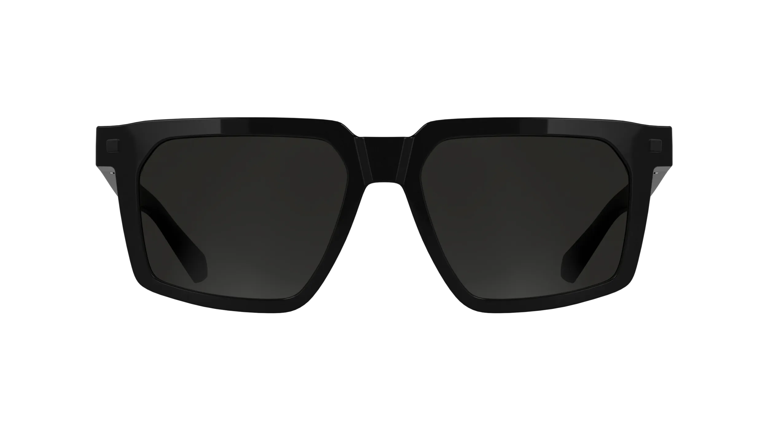Calvin Klein CKJ25621S 001 Occhiali da sole Bio-iniettato Nero Grigio Squadrata Normale - immagine 2