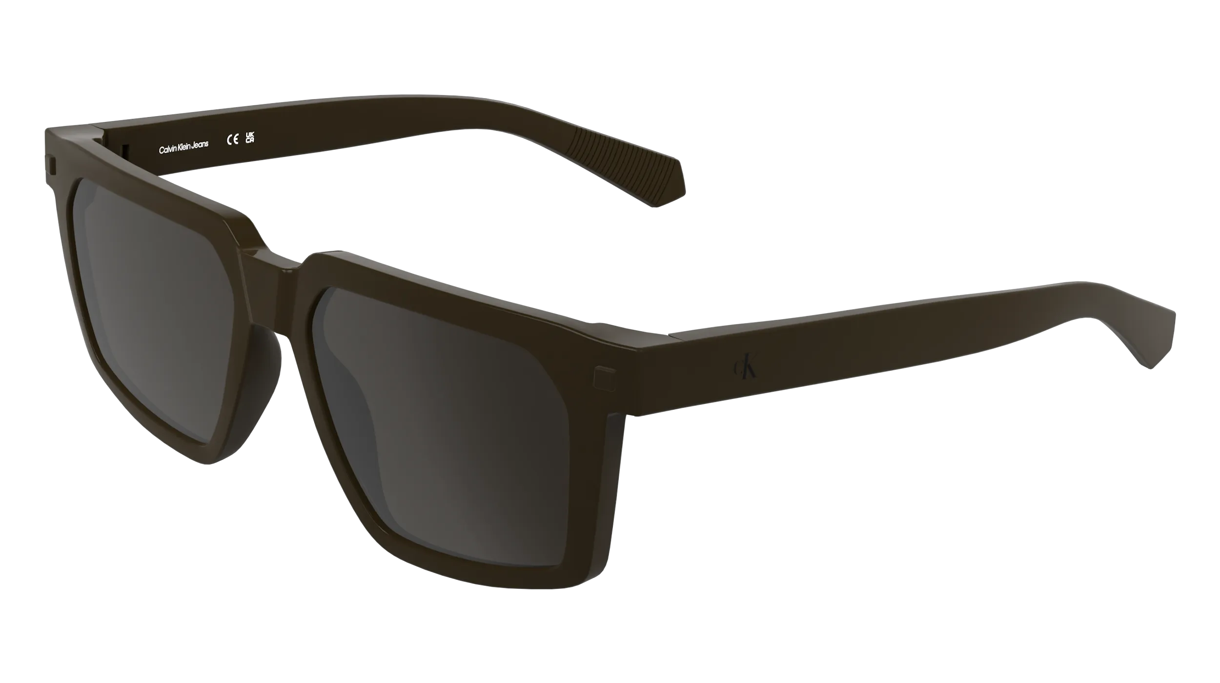 Calvin Klein CKJ25621S 210 Occhiali da sole Bio-iniettato Marrone Marrone Squadrata Normale - immagine 1