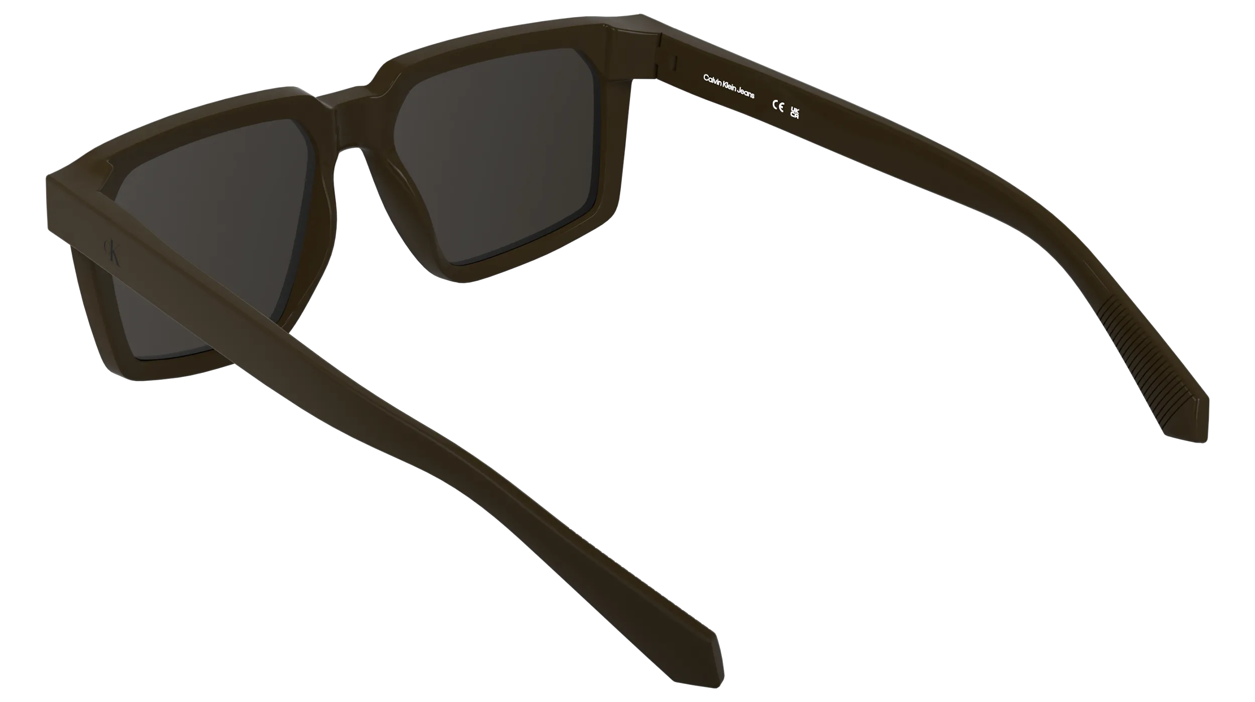 Calvin Klein CKJ25621S 210 Occhiali da sole Bio-iniettato Marrone Marrone Squadrata Normale - immagine 4