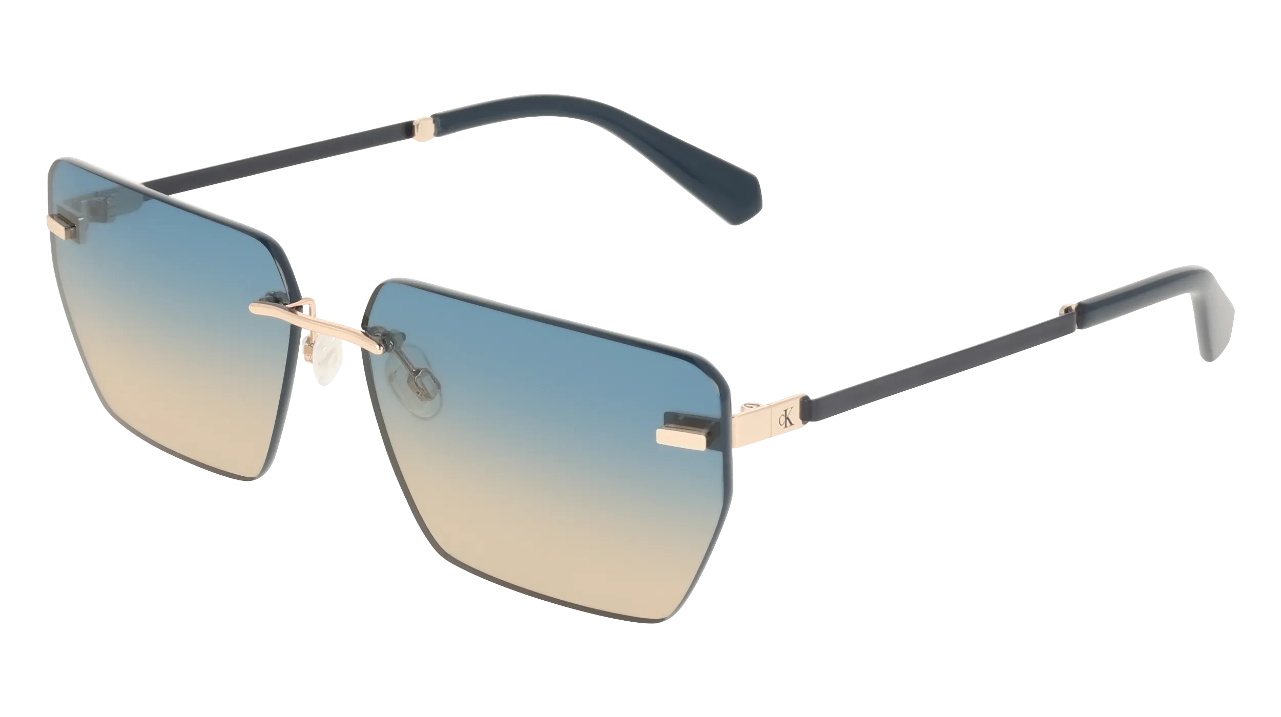 Calvin Klein CKJ25207S 726 Occhiali da sole Metallo Squadrata Normale - immagine 1