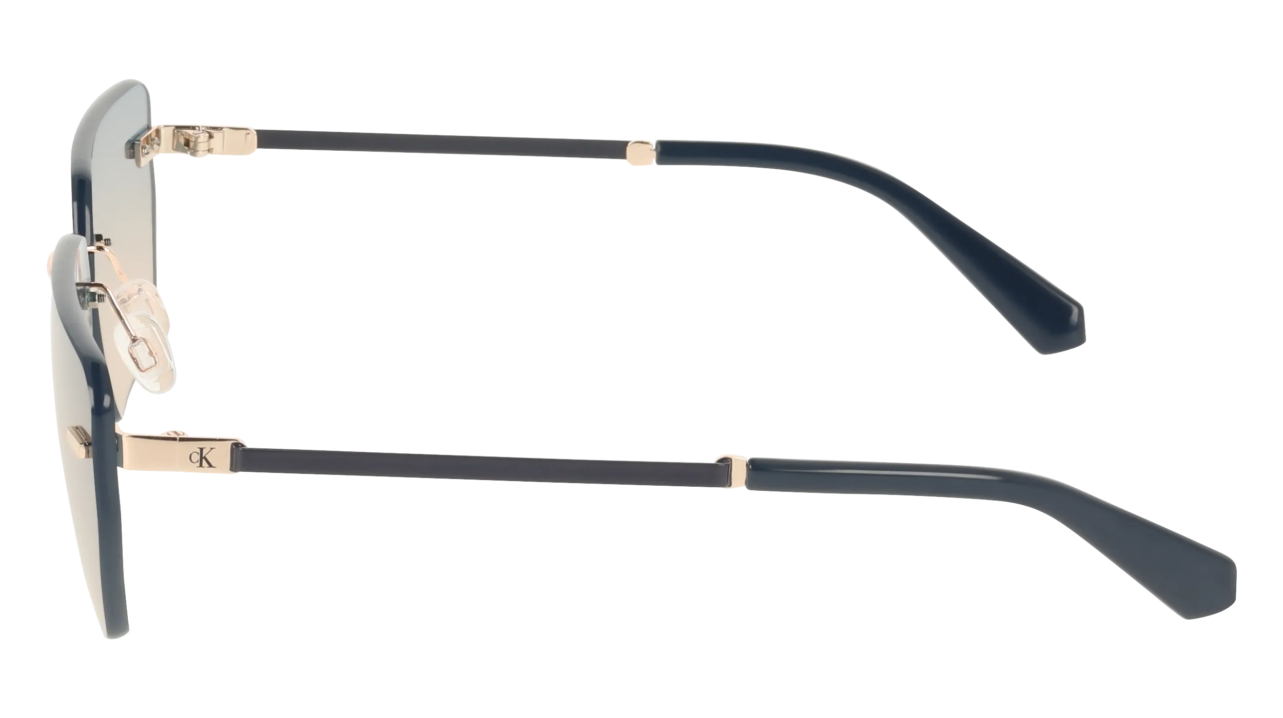 Calvin Klein CKJ25207S 726 Occhiali da sole Metallo Squadrata Normale - immagine 3
