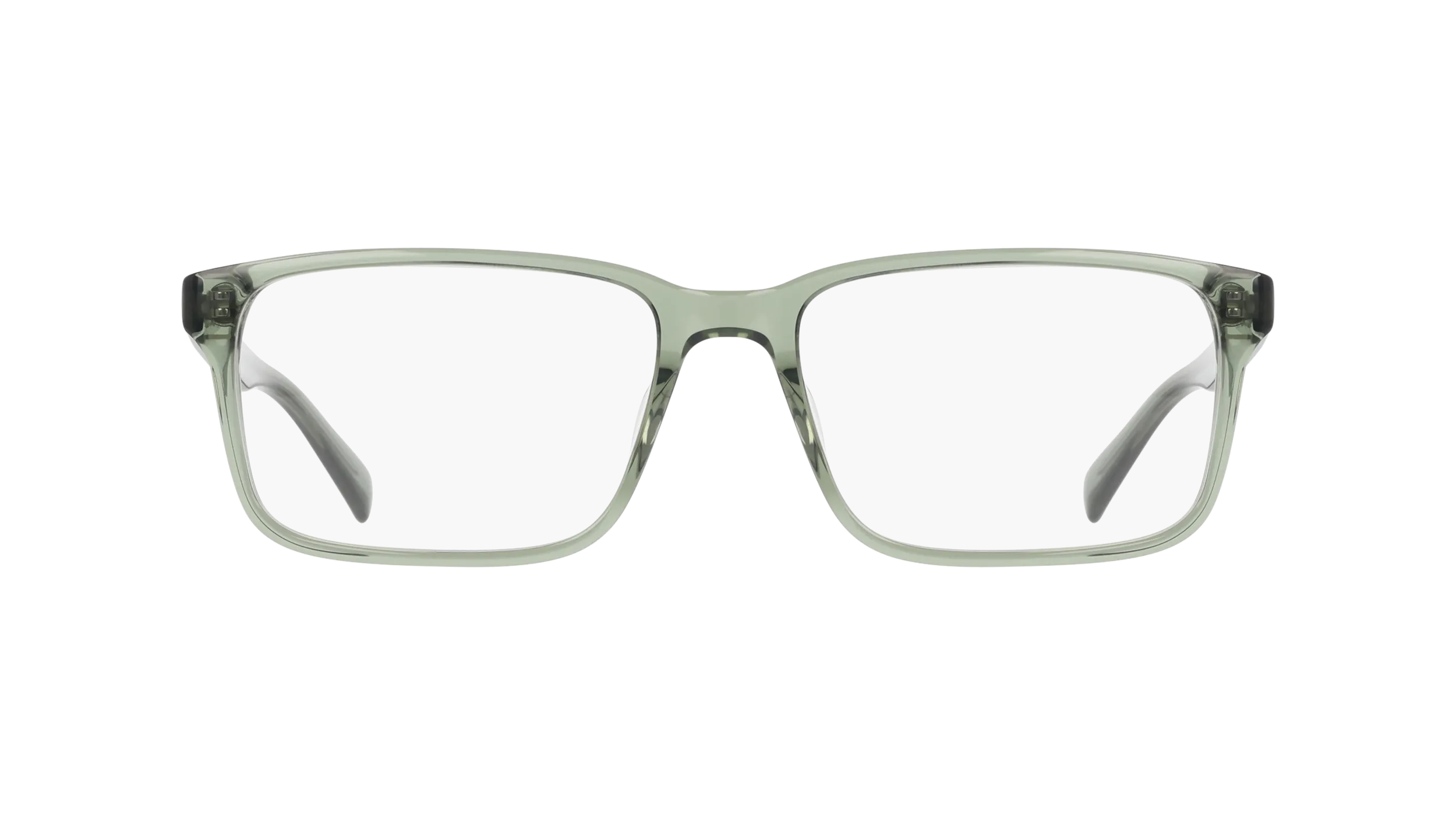 Nike NIKE 1001 311 Montature da vista Acetato Verde Squadrata Normale - immagine 2