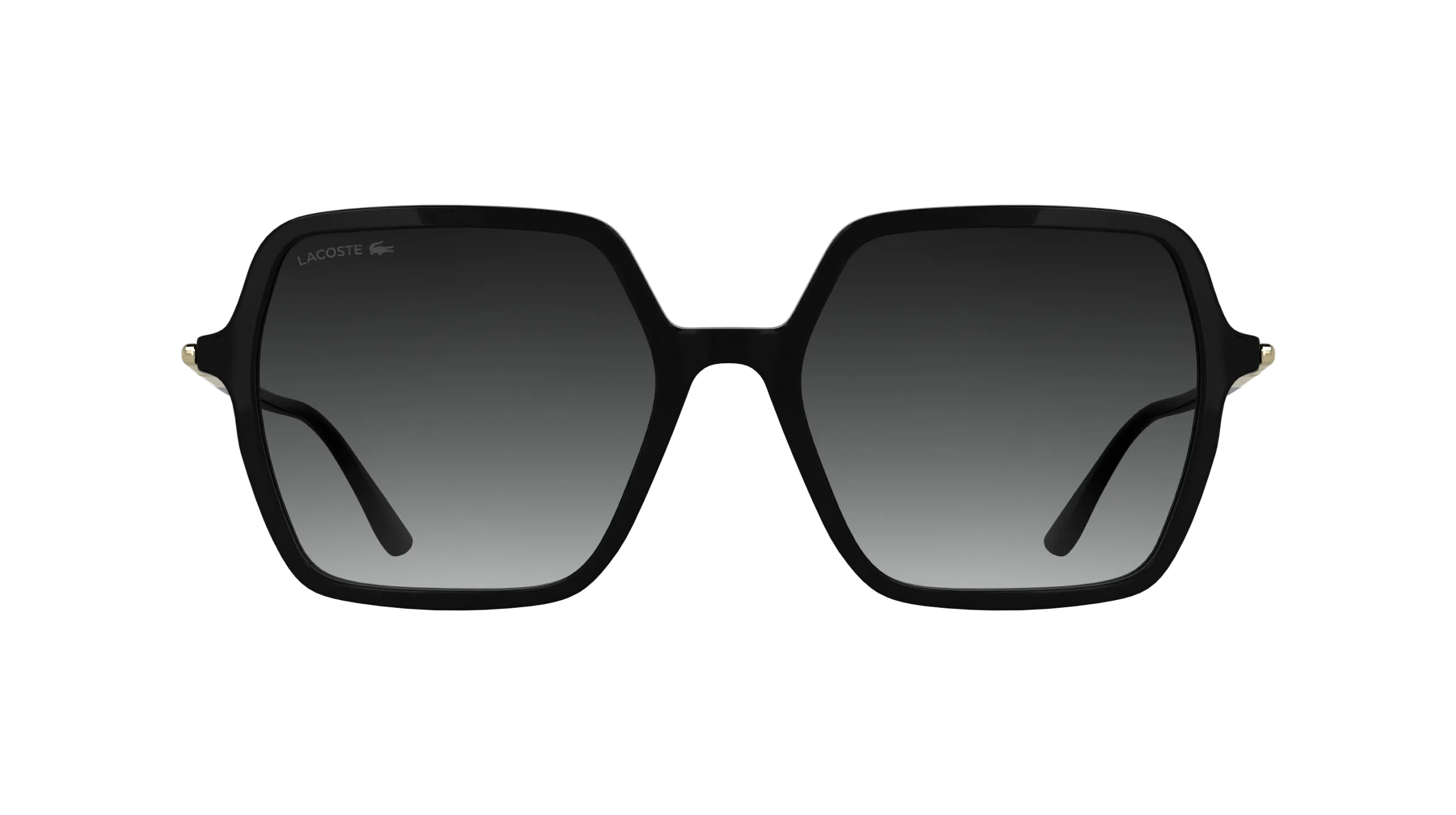 Lacoste L6079S 001 Occhiali da sole Acetato Nero Squadrata Normale - immagine 2