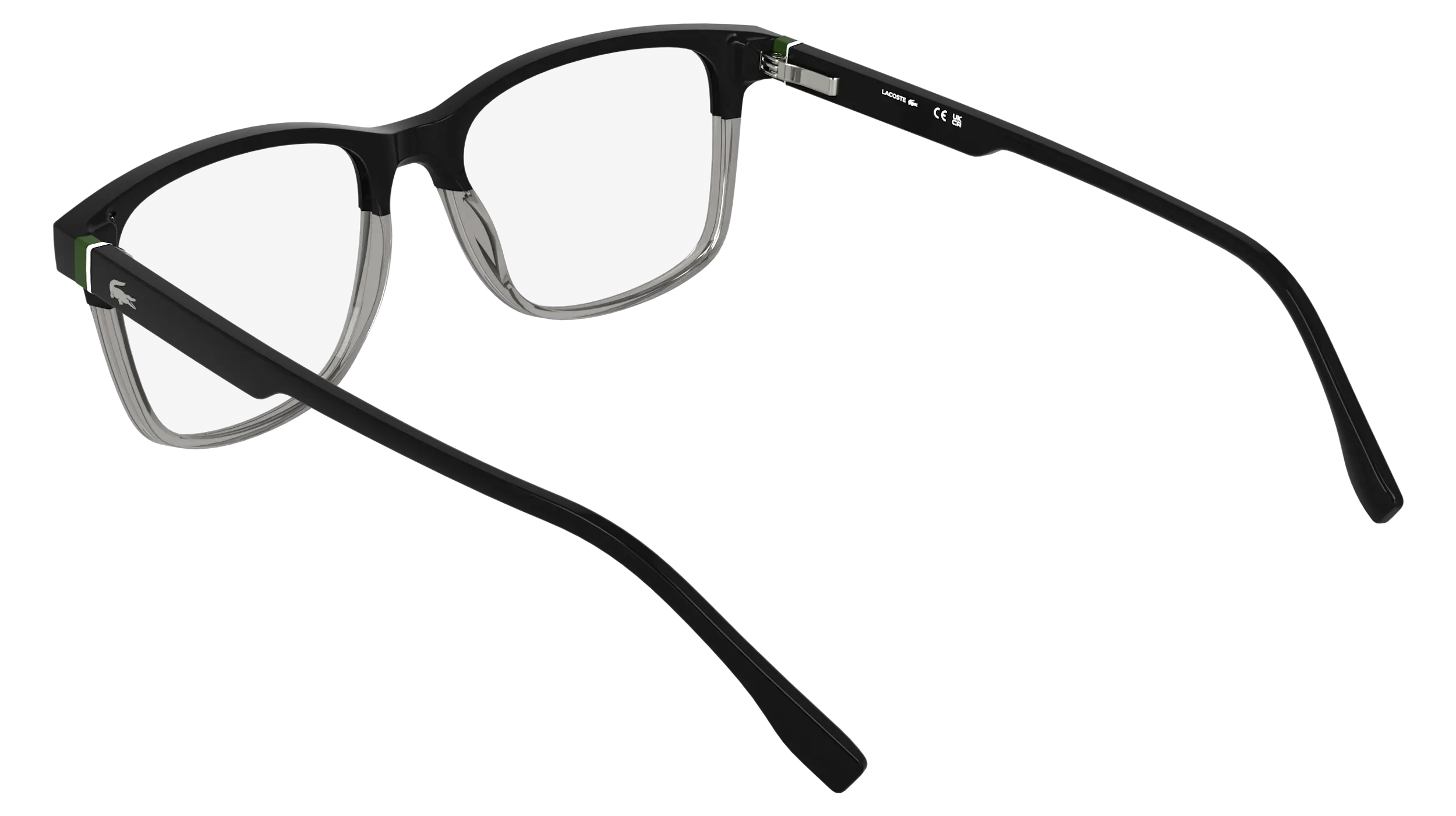 Lacoste L4002 001 Montature da vista Bio-iniettato Nero Squadrata Normale - immagine 4