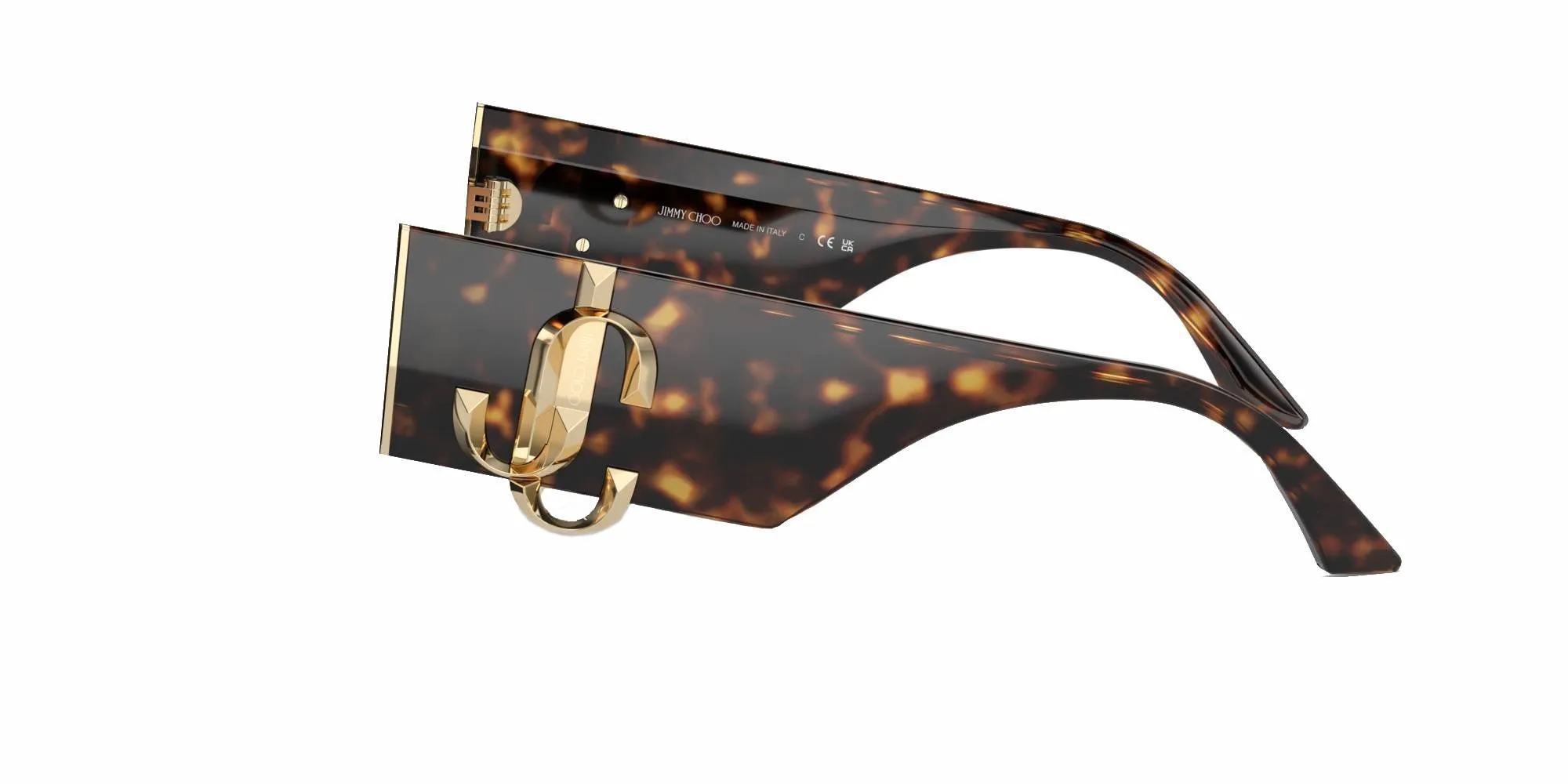 Jimmy Choo Jimmy Choo Aste di ricambio JC5006U Aste di ricambio Acetato Havana - immagine 1