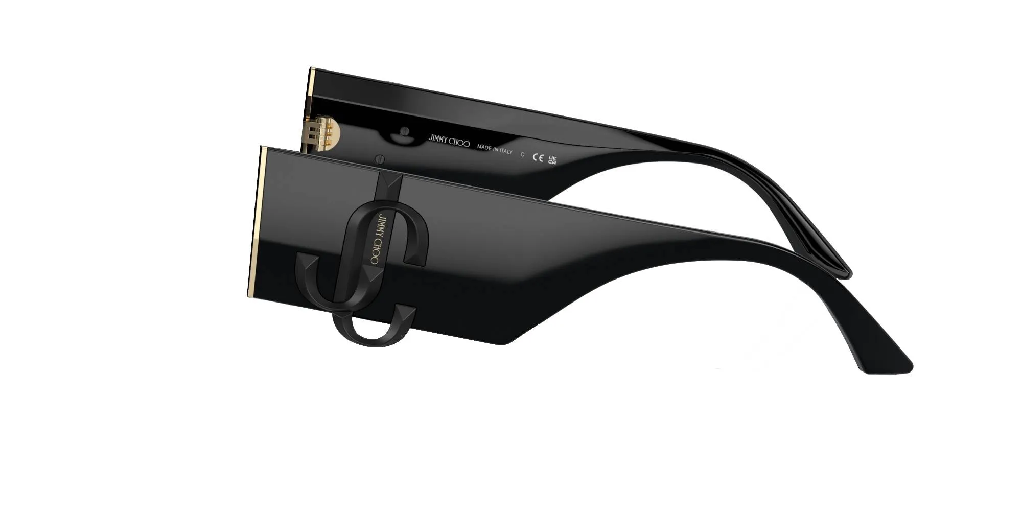 Jimmy Choo Jimmy Choo Aste di ricambio JC5006U Aste di ricambio Acetato Havana - immagine 2