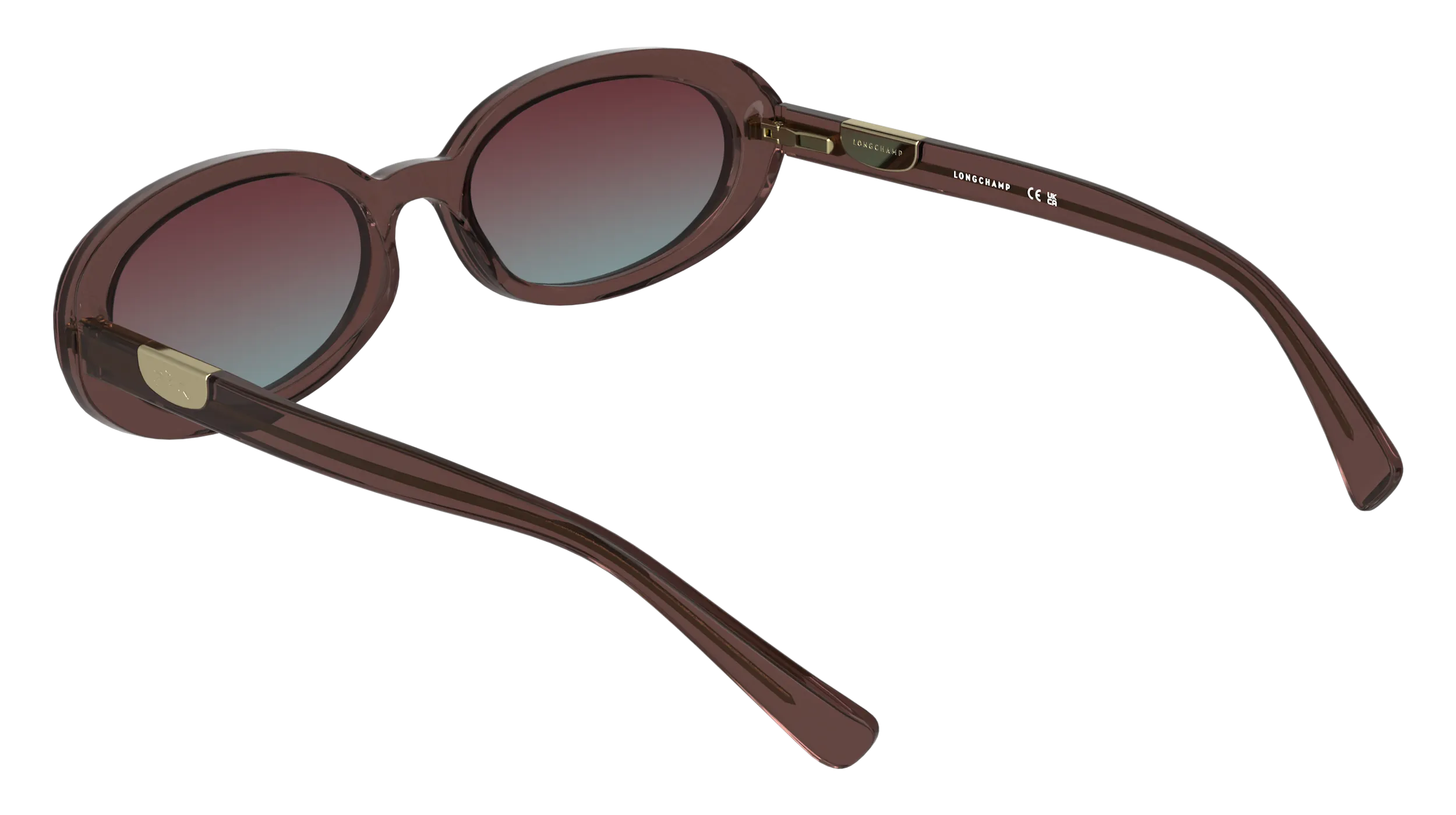 LONGCHAMP LO795S 612 Occhiali da sole Acetato Rotonda Normale - immagine 4