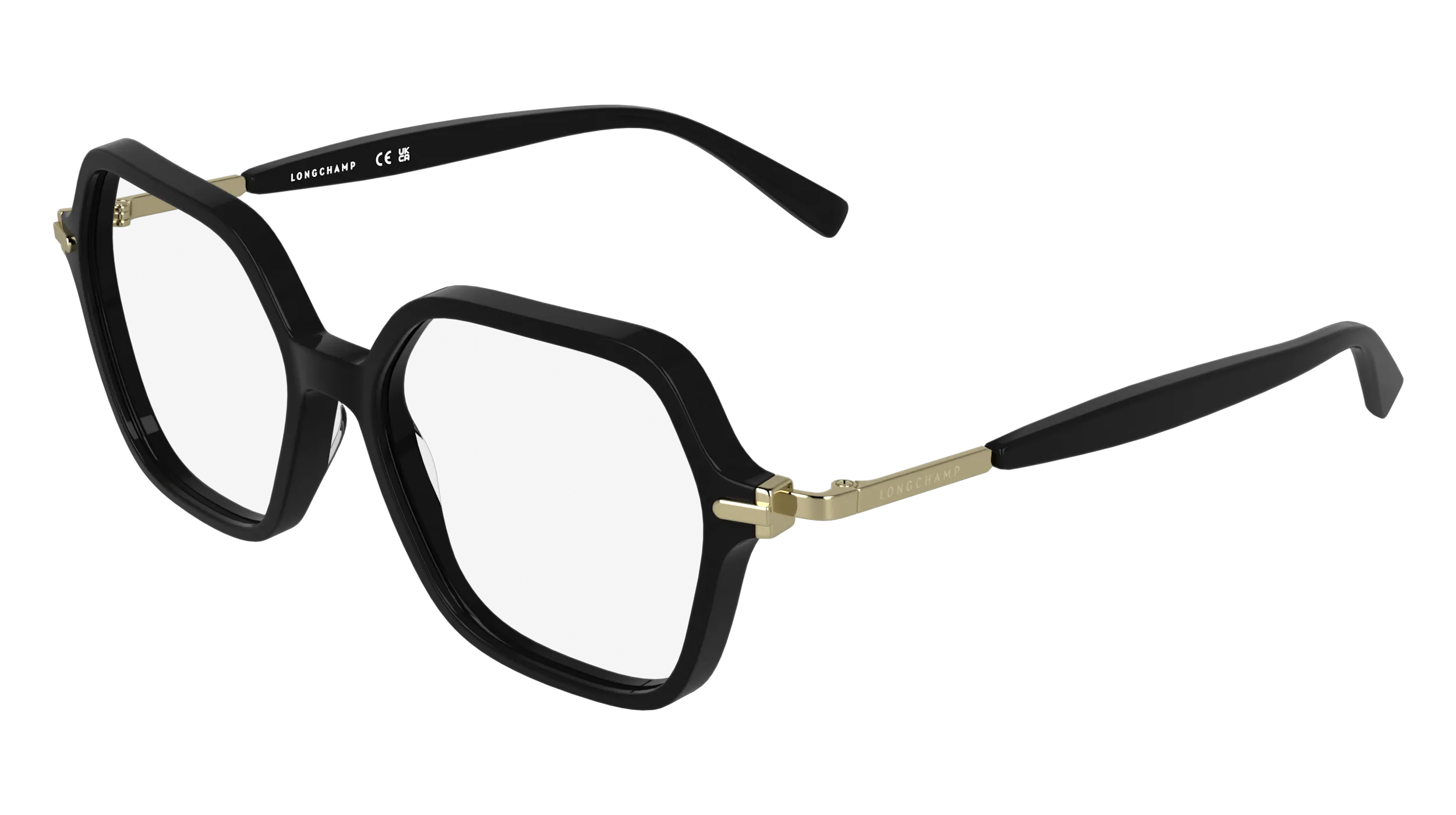 LONGCHAMP LO2782 001 Montature da vista Acetato Nero Squadrata Normale - immagine 1