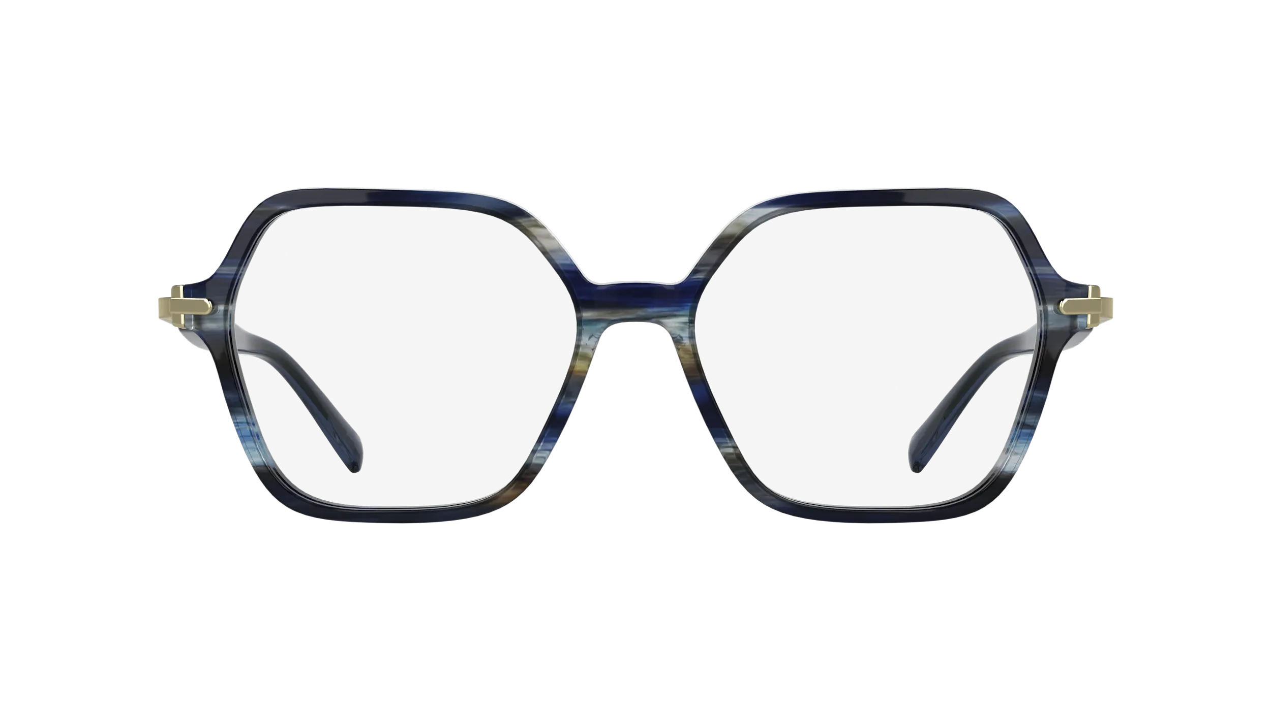 LONGCHAMP LO2782 407 Montature da vista Acetato Blu Squadrata Normale - immagine 2